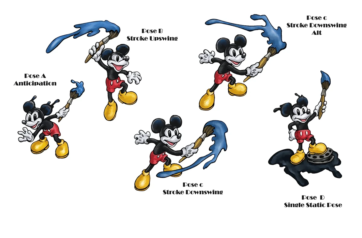 Early stages 2d pitch stage