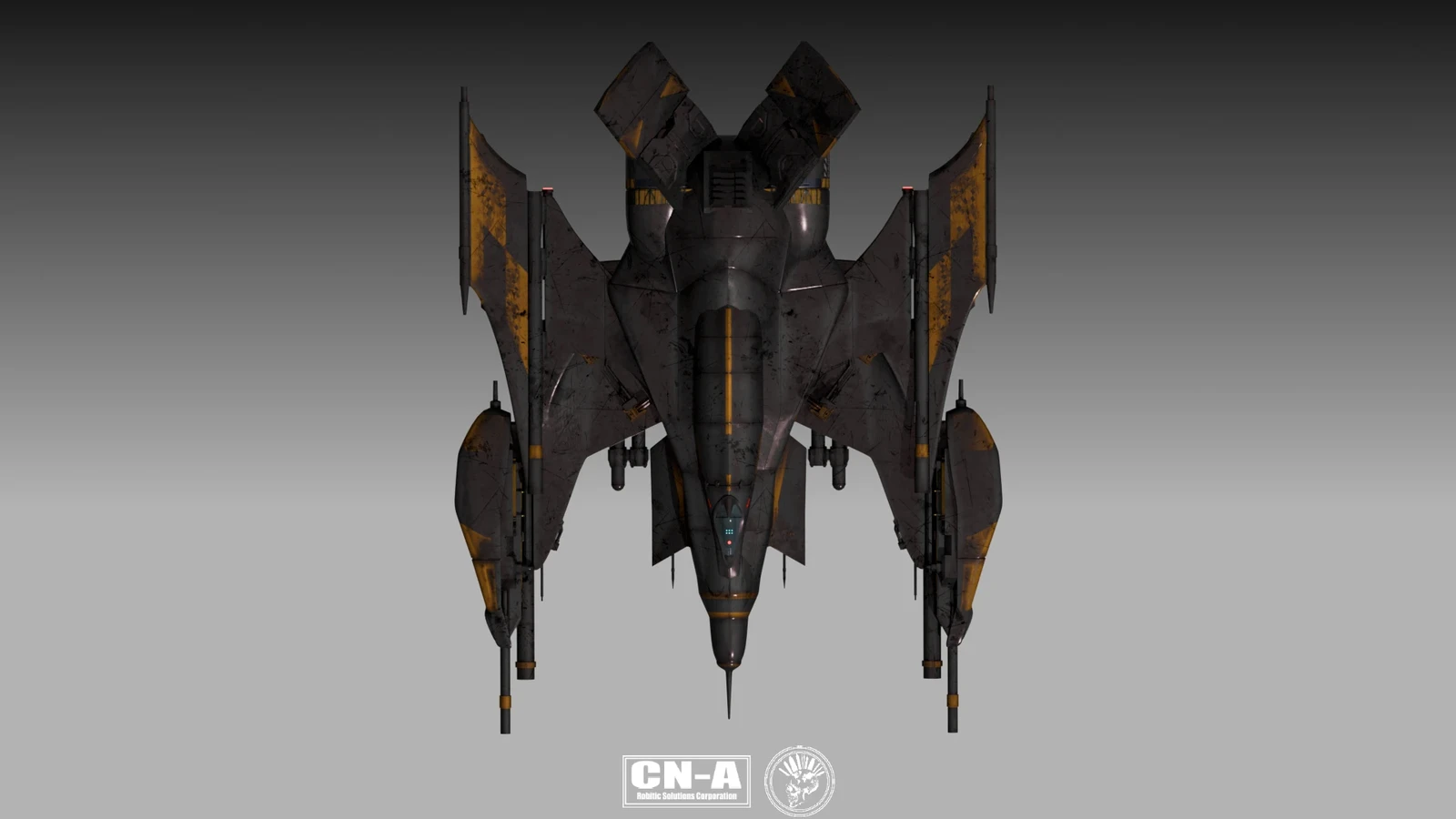 Built a quick model in blender from the 2D reference. 