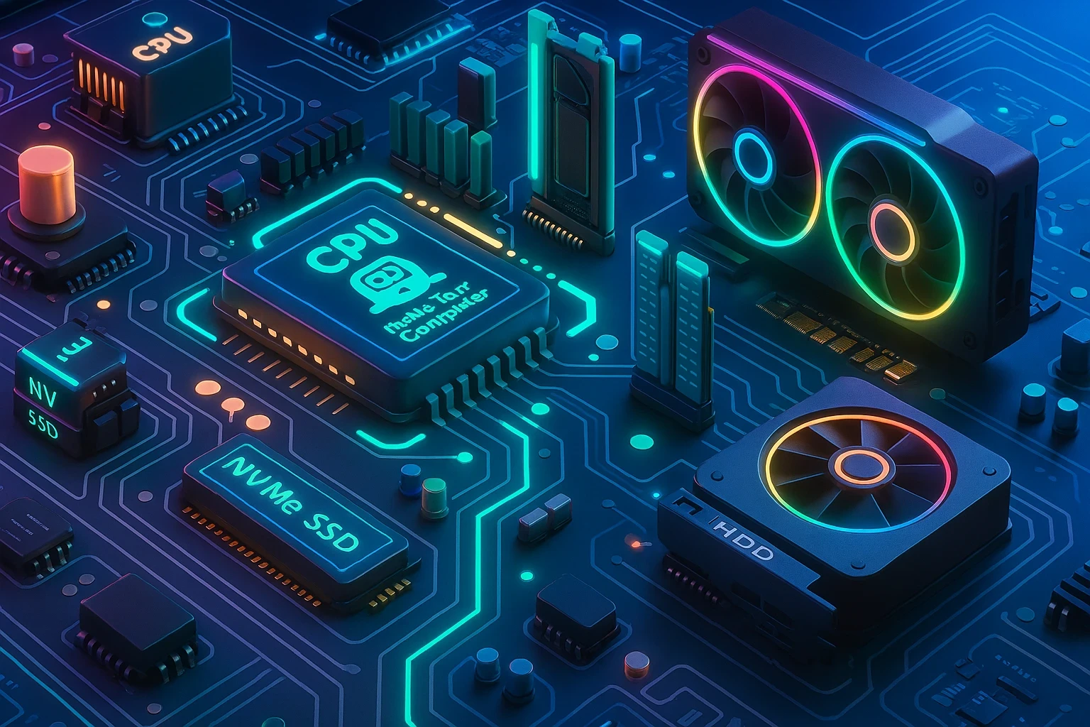 ArtStation - Copilot: Windows 98 - Inside Your Computer