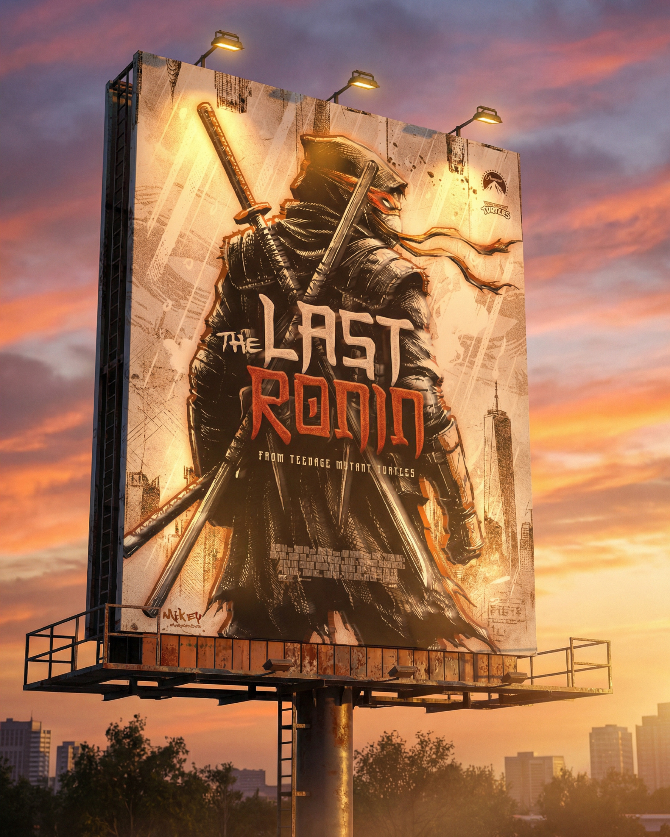 High-impact billboard mockup designed for roadside and highway placement. The artwork was tested for long-distance readability and strong silhouette recognition
