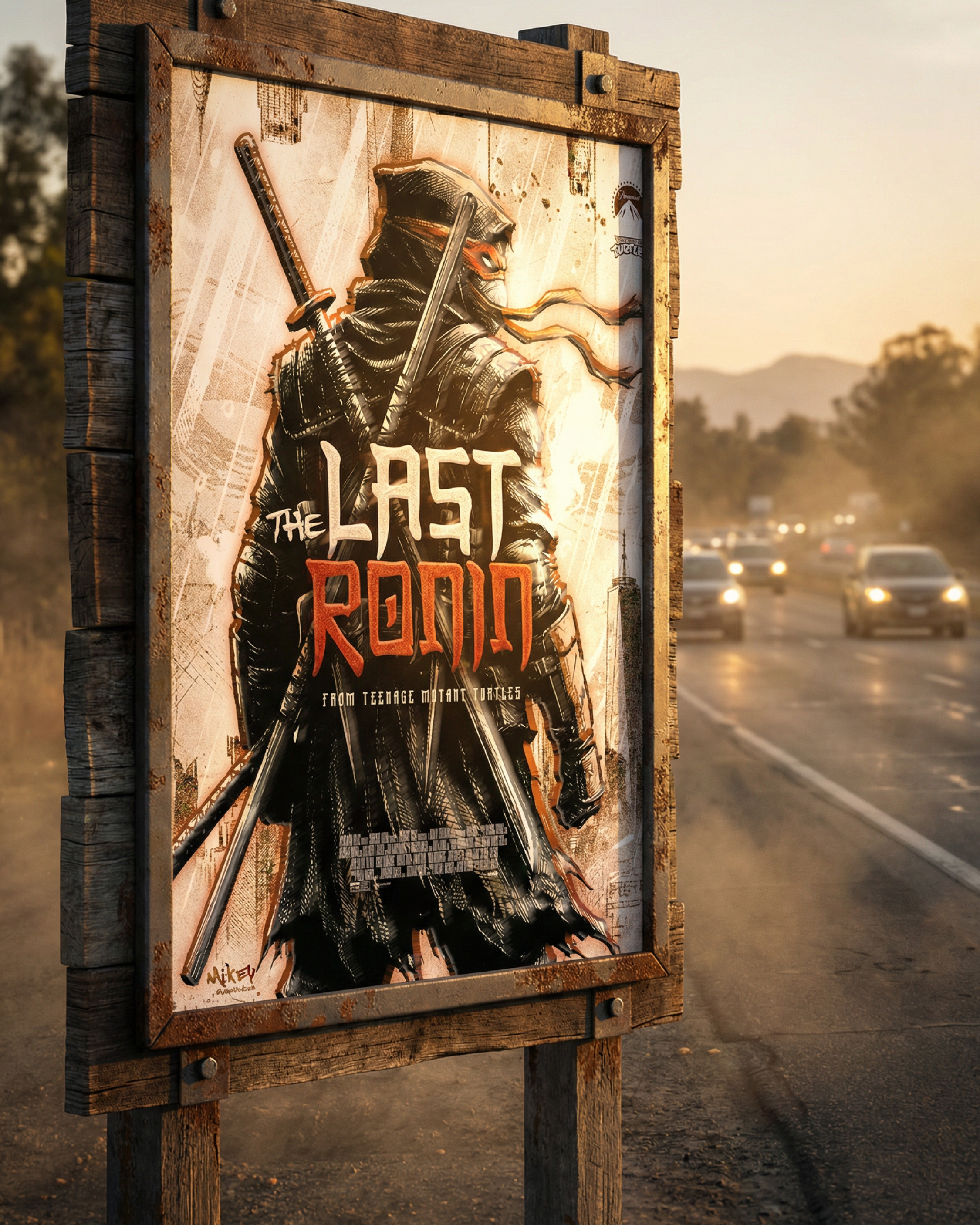 Urban poster application simulating real-world street environments. Focused on grit, texture, and environmental integration while preserving brand presence