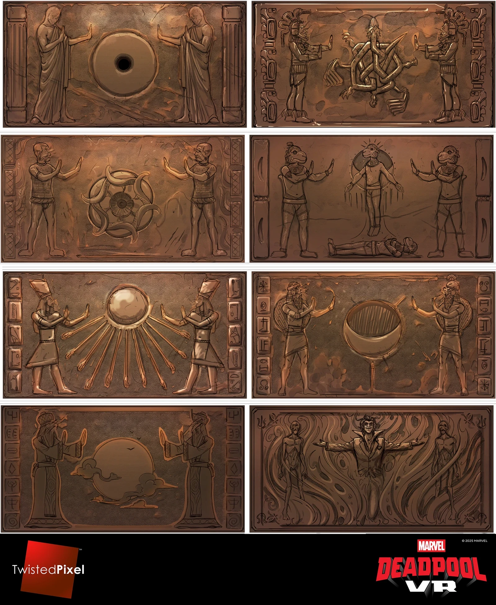 All eight concepts given to me by our concept team (in other words, this is not my work)