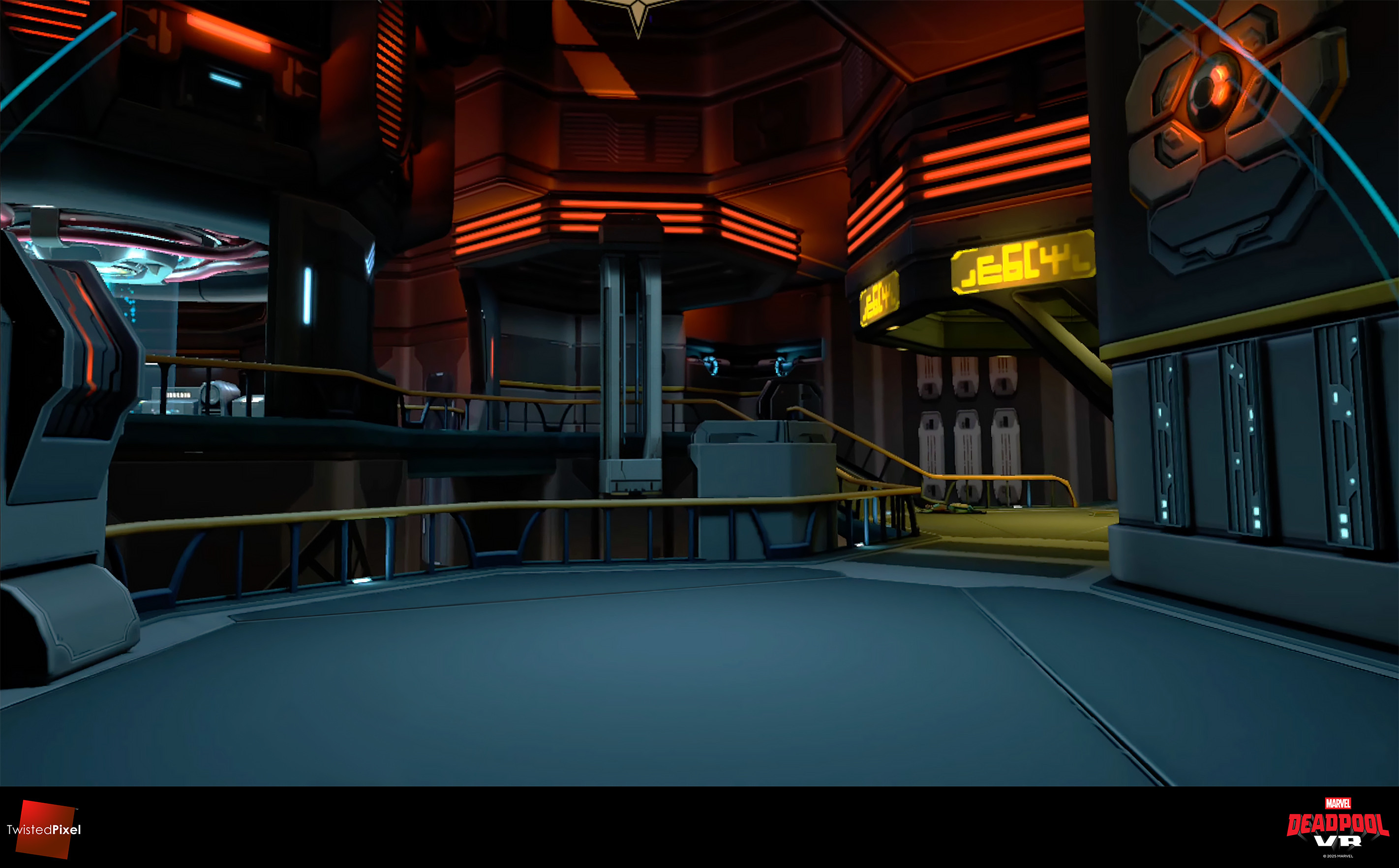 Another view inside the engine room
