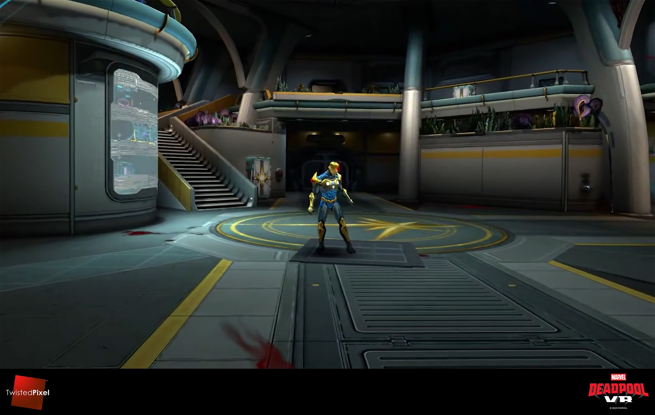 The center of the transit hub, looking right, after Nova's arrival