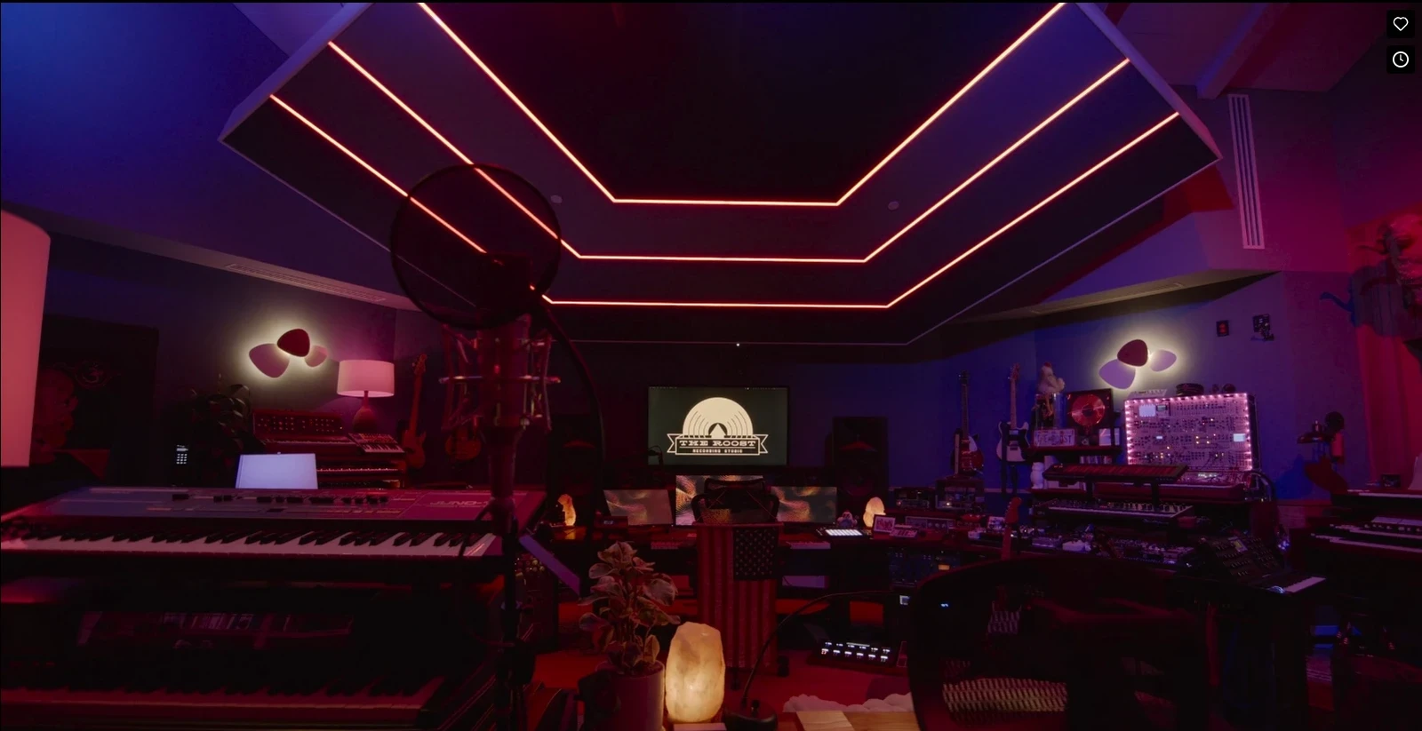 Logo for The Roost Recording Studio