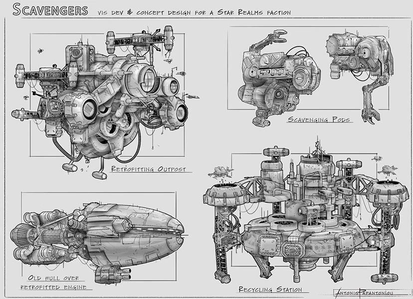 Scavengers faction concepts II