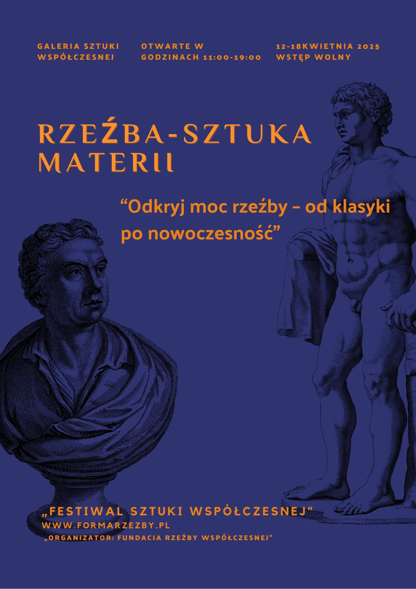 "Sculpture – The Art of Matter" – Classical statues and sculptural elements highlight the evolution of this art form, bridging tradition and contemporary aesthetics.