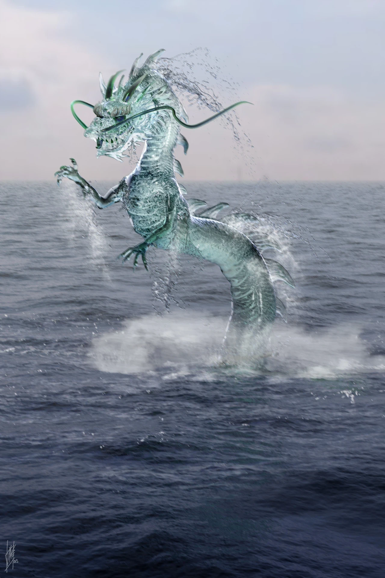 Final pitch Concept Illustration - Rendered in Modo.