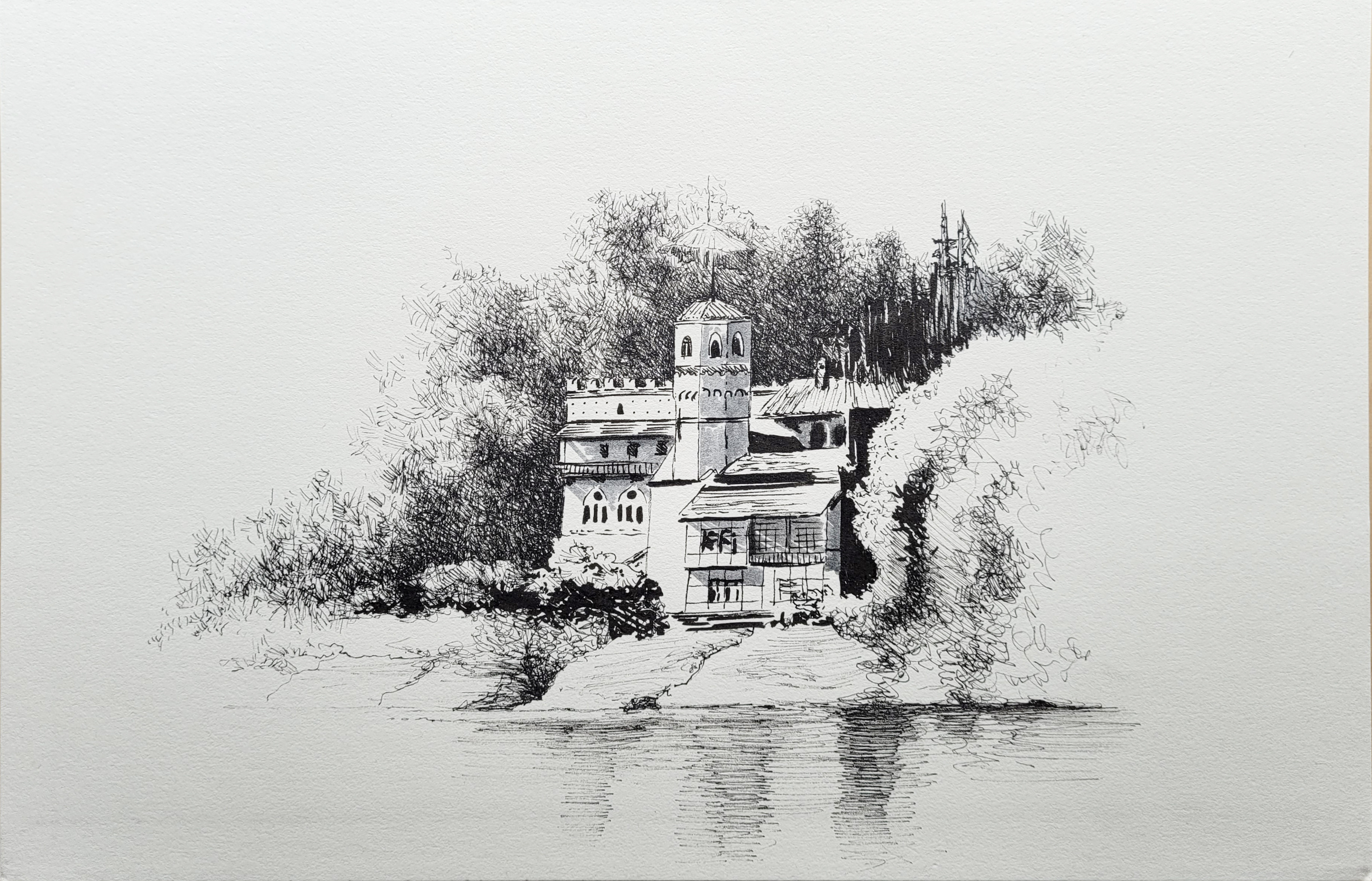 Made with Fineliners and Pitt Pens