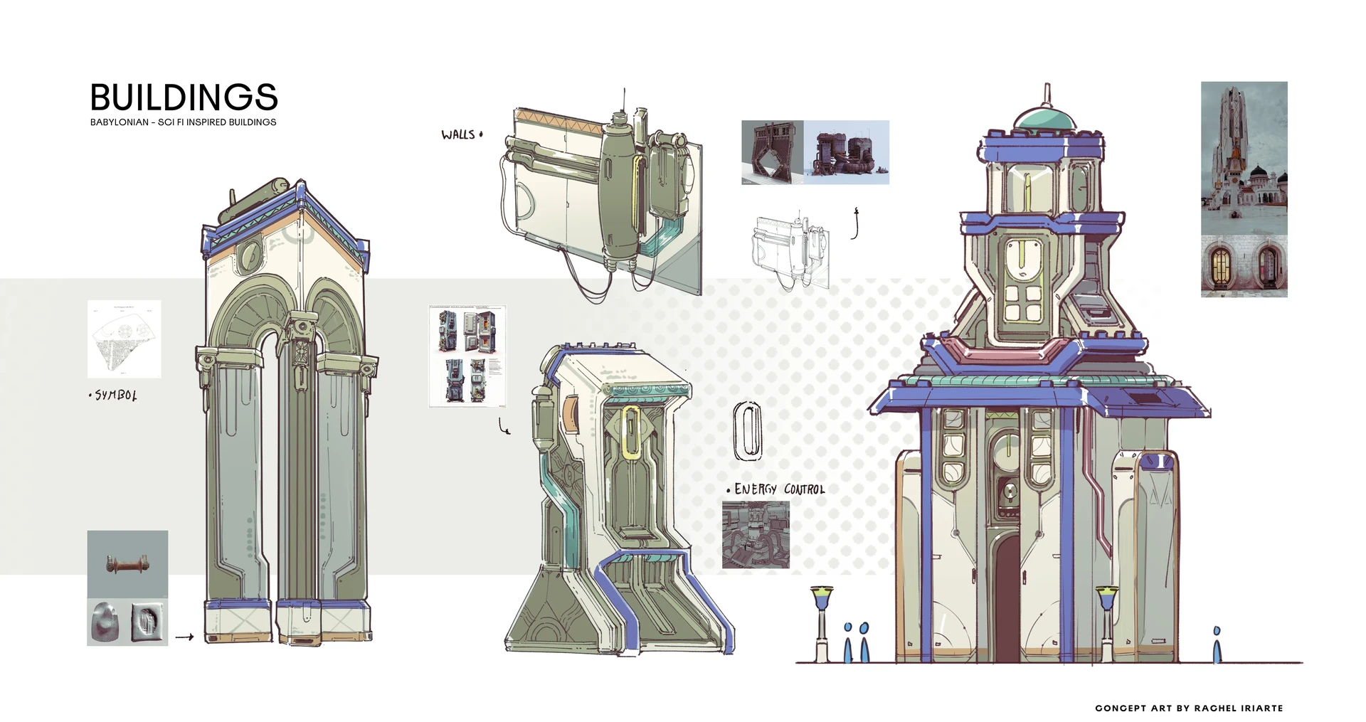 Babylonian Sci Fi Assets