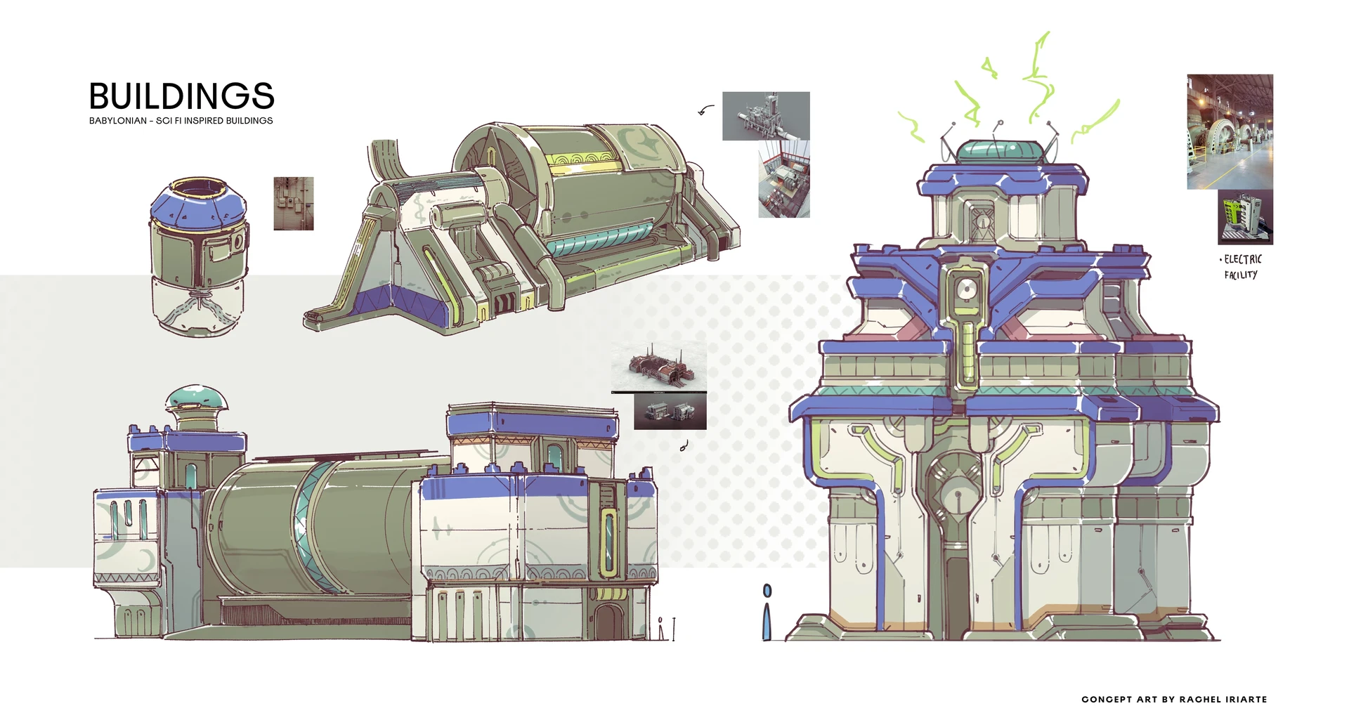 Babylonian Sci Fi Assets
