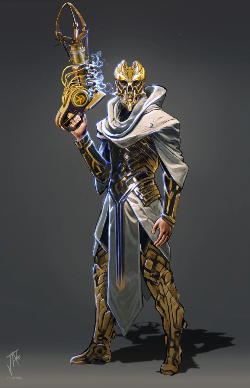 Rough sketch with FX.