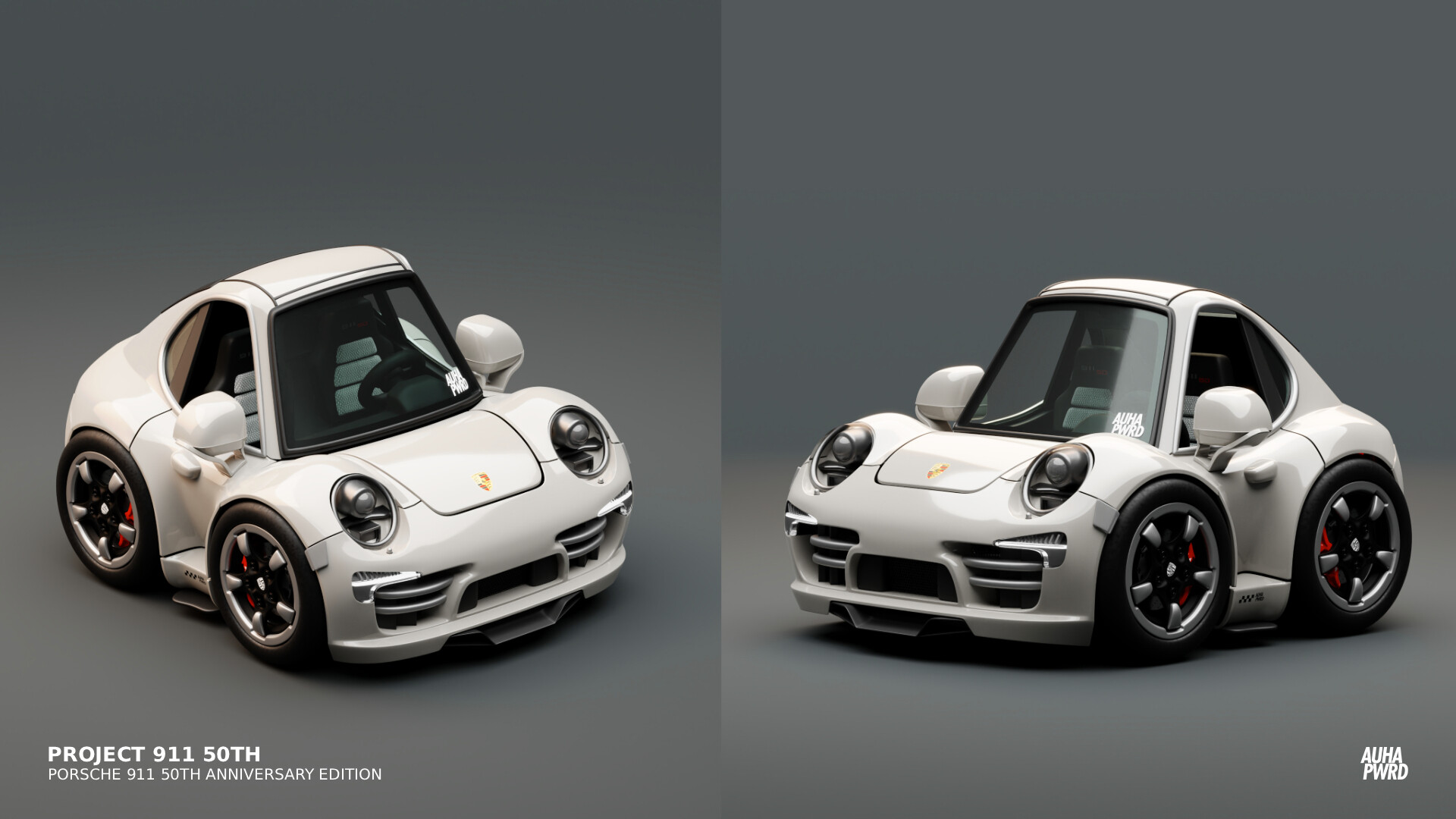 ArtStation - Mini Porsche 911 50th Anniversary