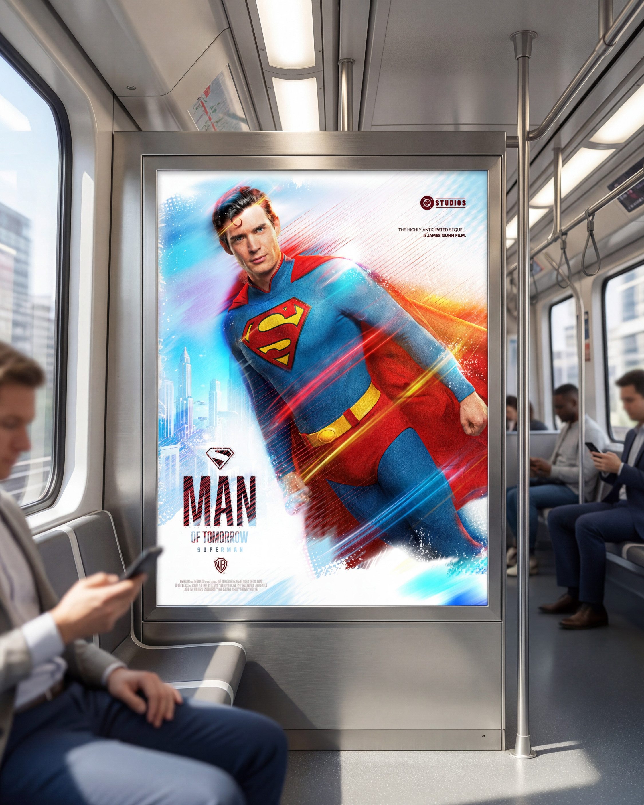 Public transit placement exploring daily audience touchpoints.
Key art designed to read instantly, even at a glance.