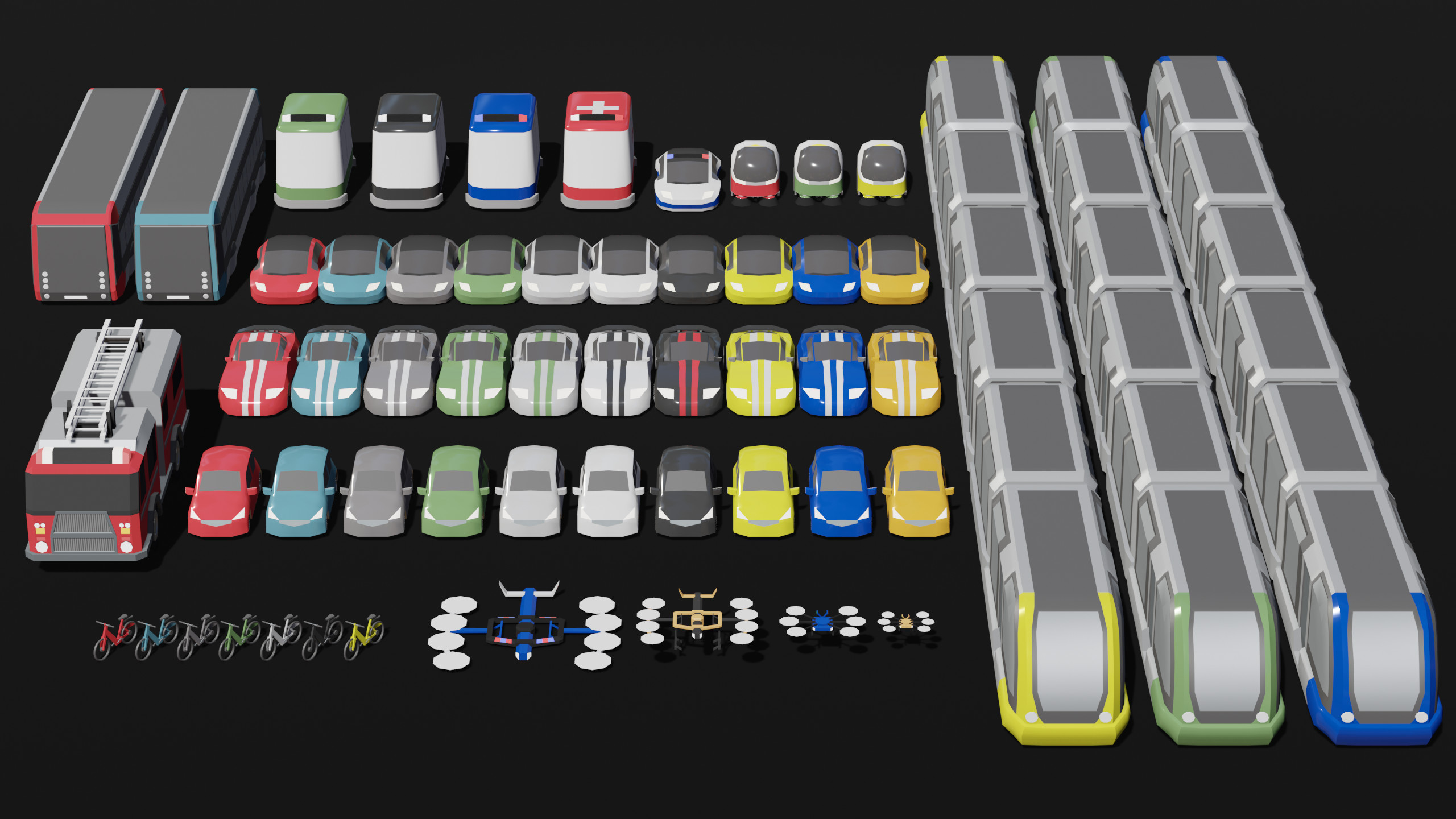 Expanded Vehicle Library