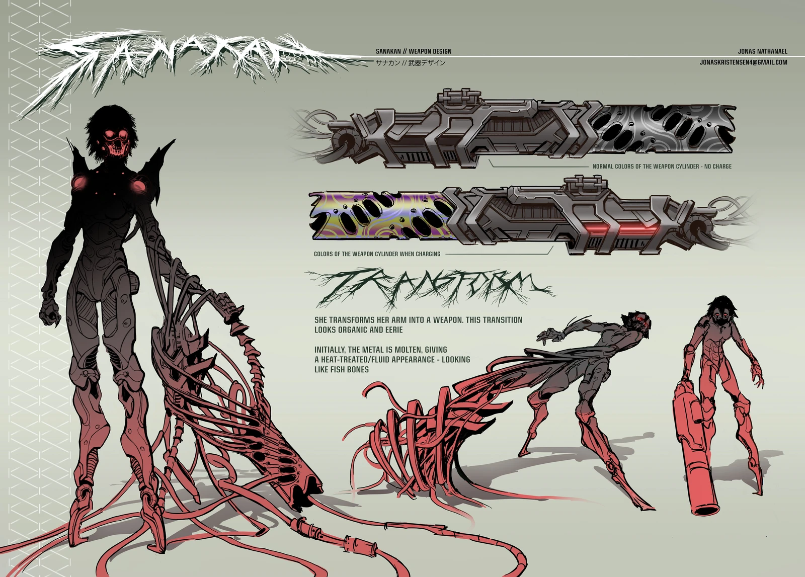 I wanted the style to be reminiscent of Akira and old Anime while still maintaining a modern touch with unique textures and sci-fi elements. 

Artistically speaking, I think this is where Sanakan shines and shows a deeper meaning behind the intricacies 