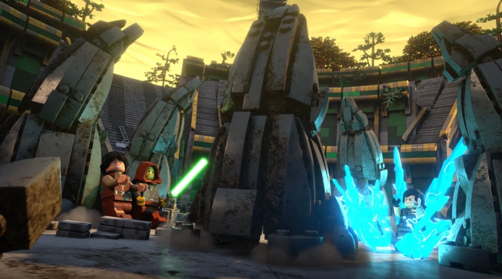 Responsible for:
-amphitheater asset
-center pillar assets
-surrounding ground env
-setdressing of pillars,trees and plants