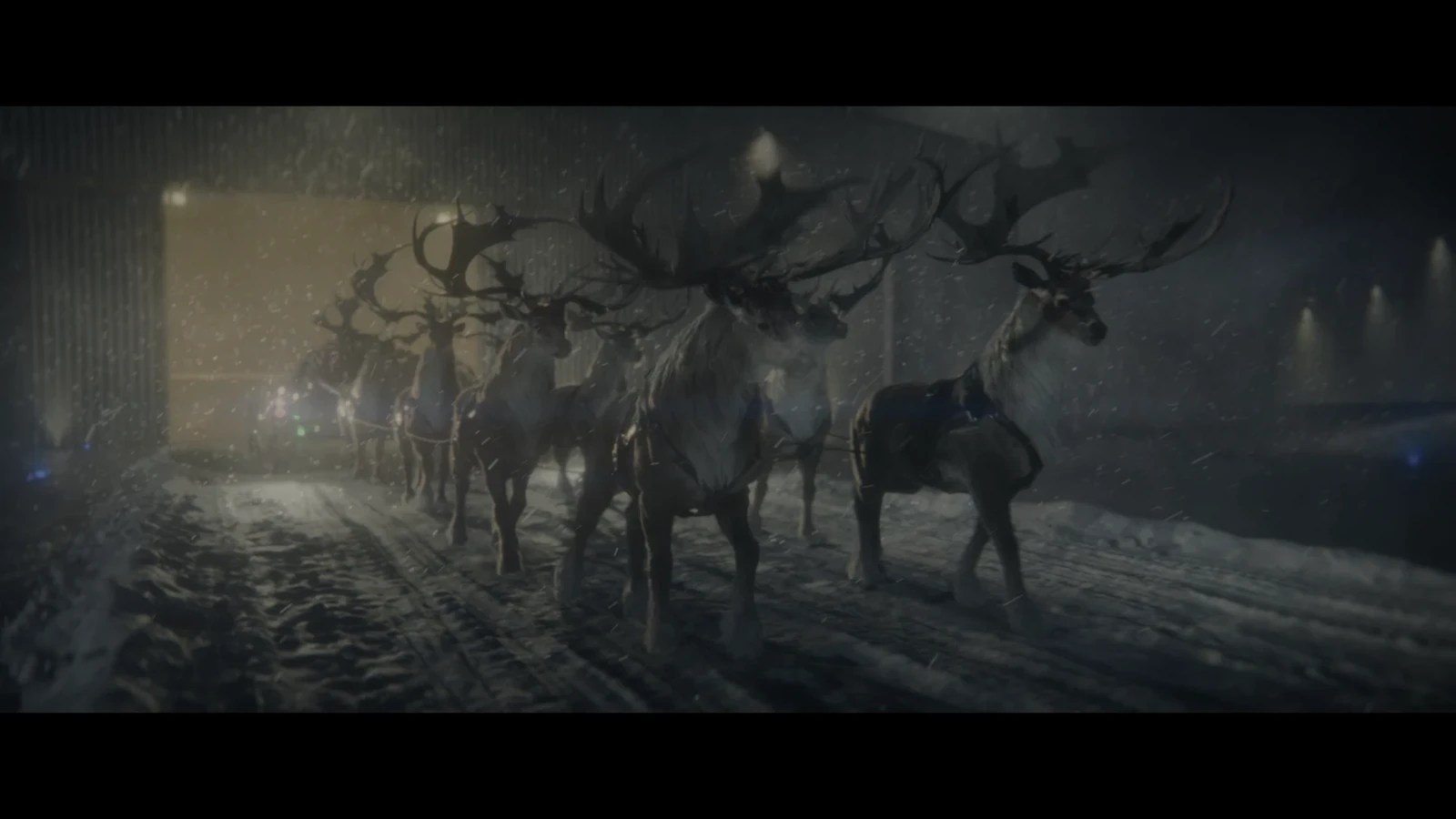 Deer path and part of R&amp;D set dressing and scattering for the aiport