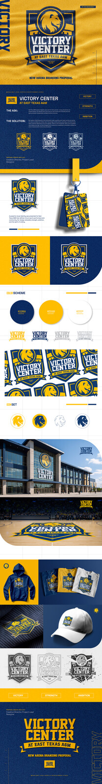 East Texas A&amp;M - Victory Center Identity Case Study