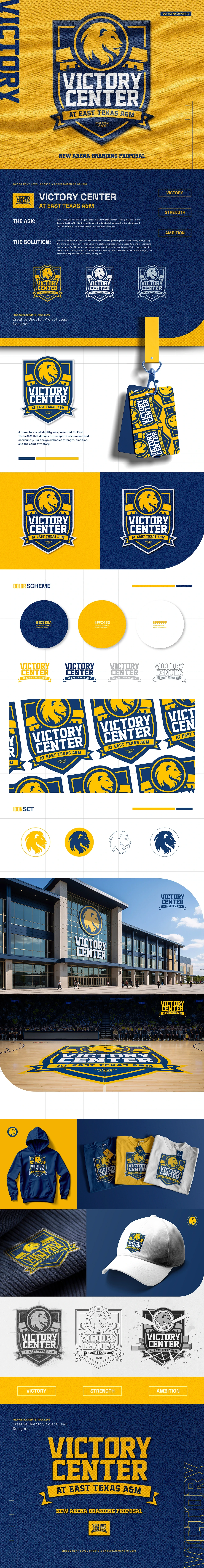 East Texas A&amp;M - Victory Center Identity Case Study