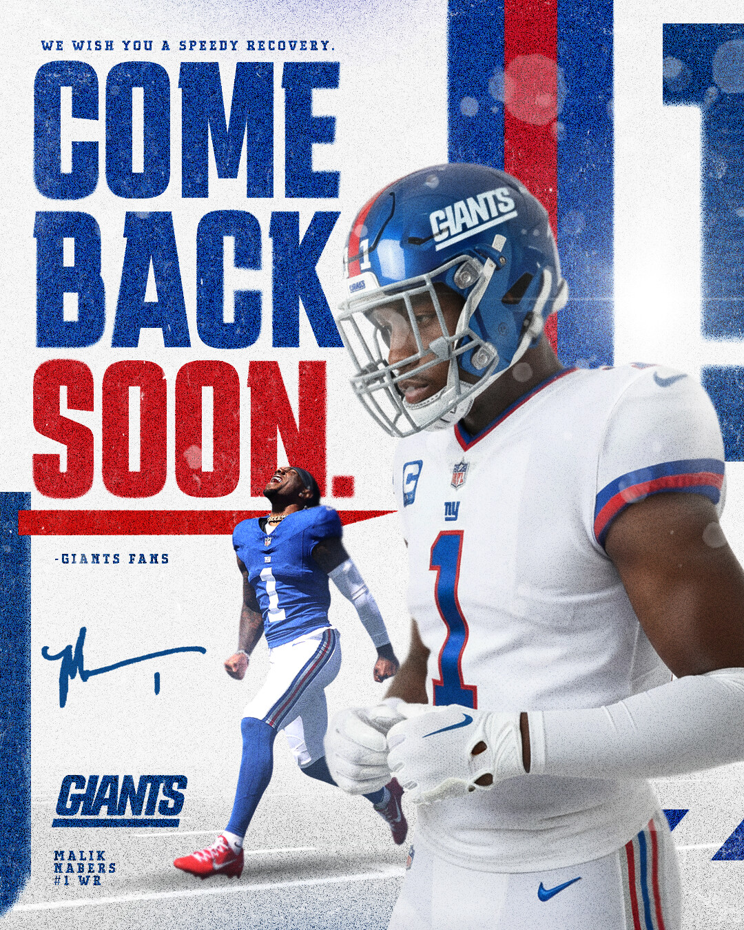 An emotional support piece designed to balance empathy with strength. Softer textures and restrained color contrast create a respectful tone while still aligning with the team’s competitive identity