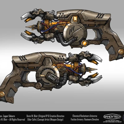 Chemical Rocketeers - Zapper sidearm