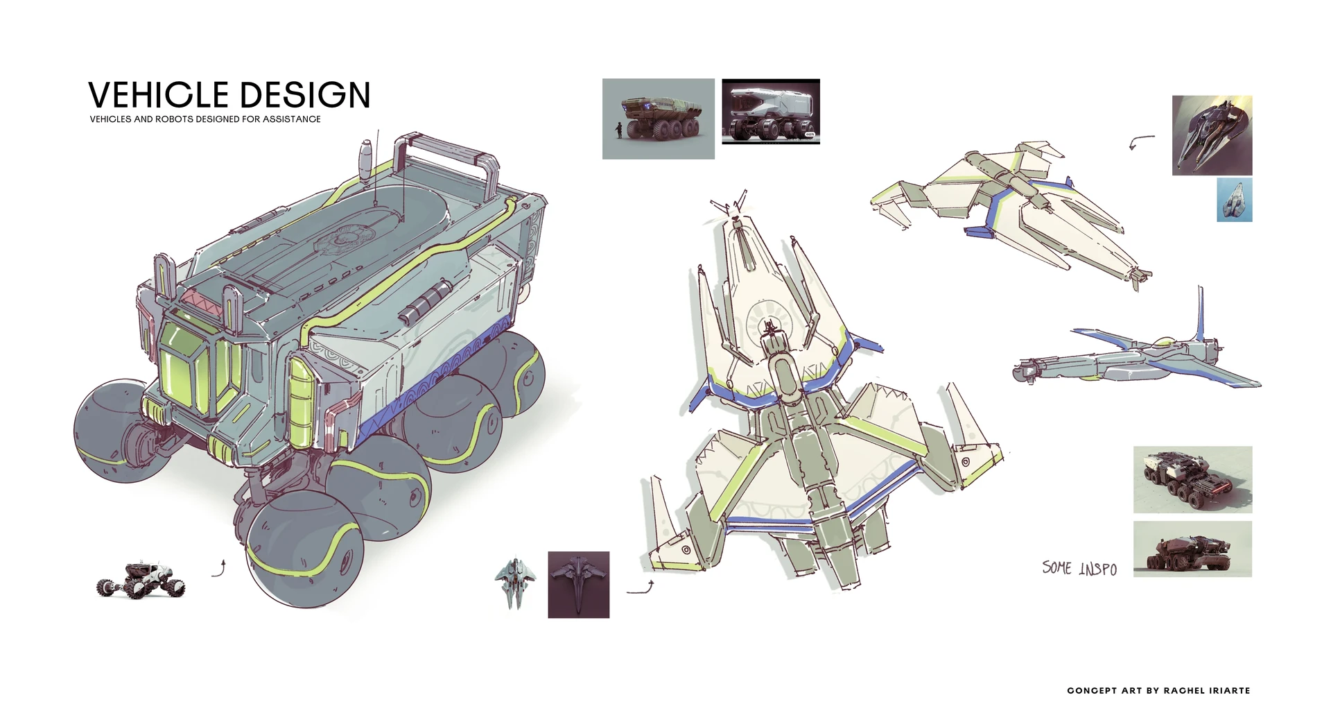 Babylonian Sci Fi Vehicles