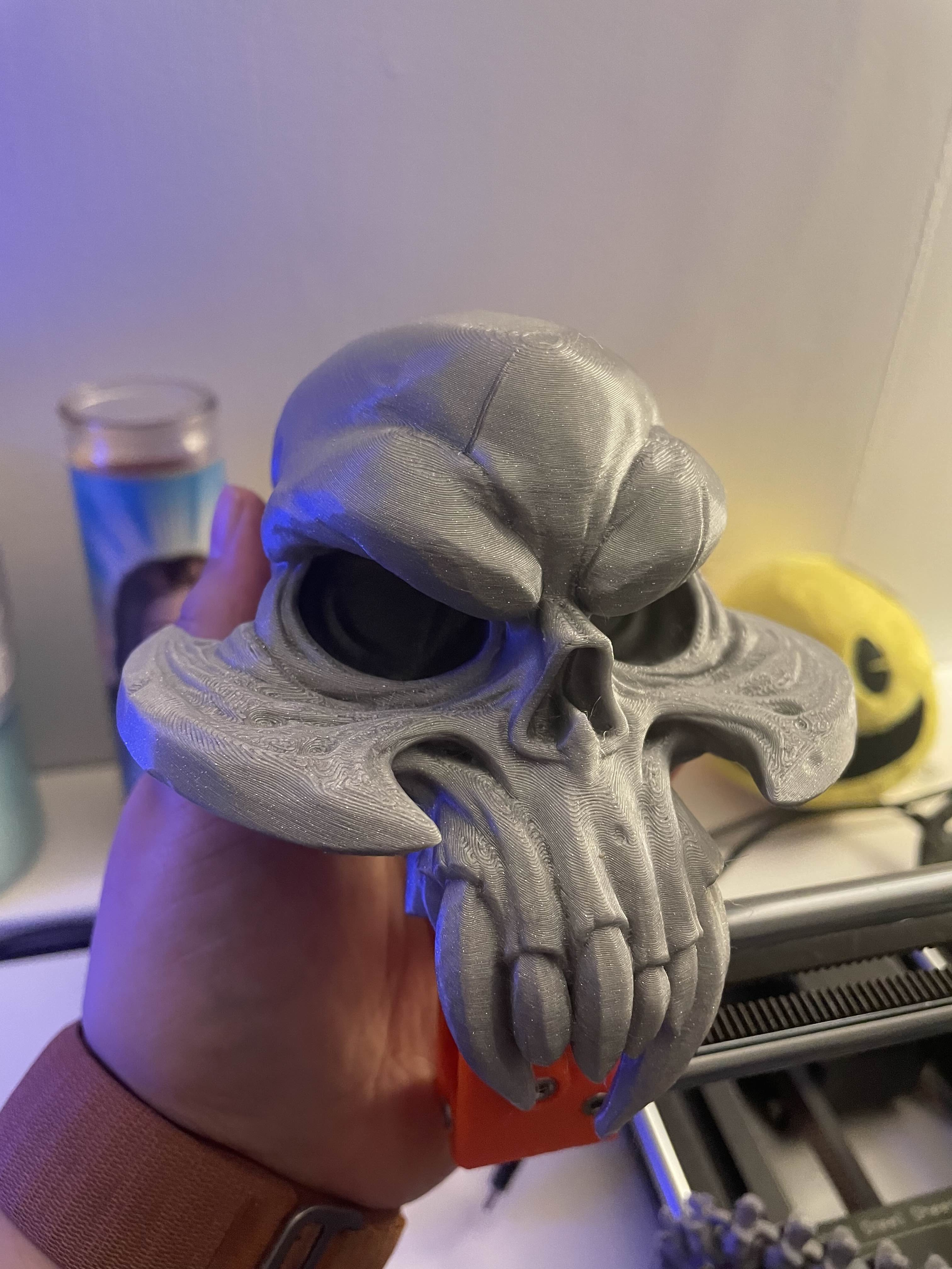 It's been a while since I've used mine so my filament may be getting old. lol Gotta use it up!