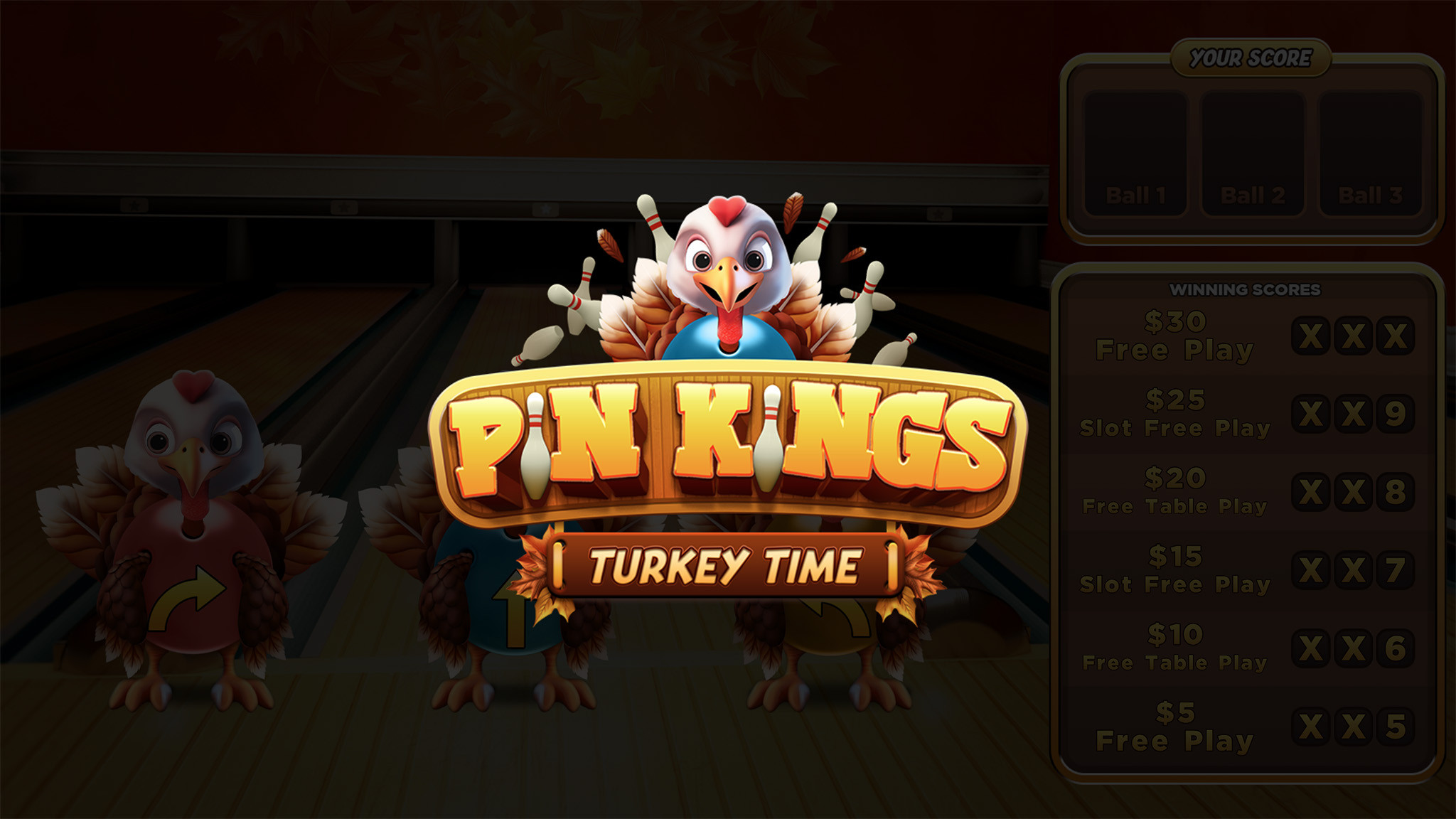 Landscape gameplay screen images