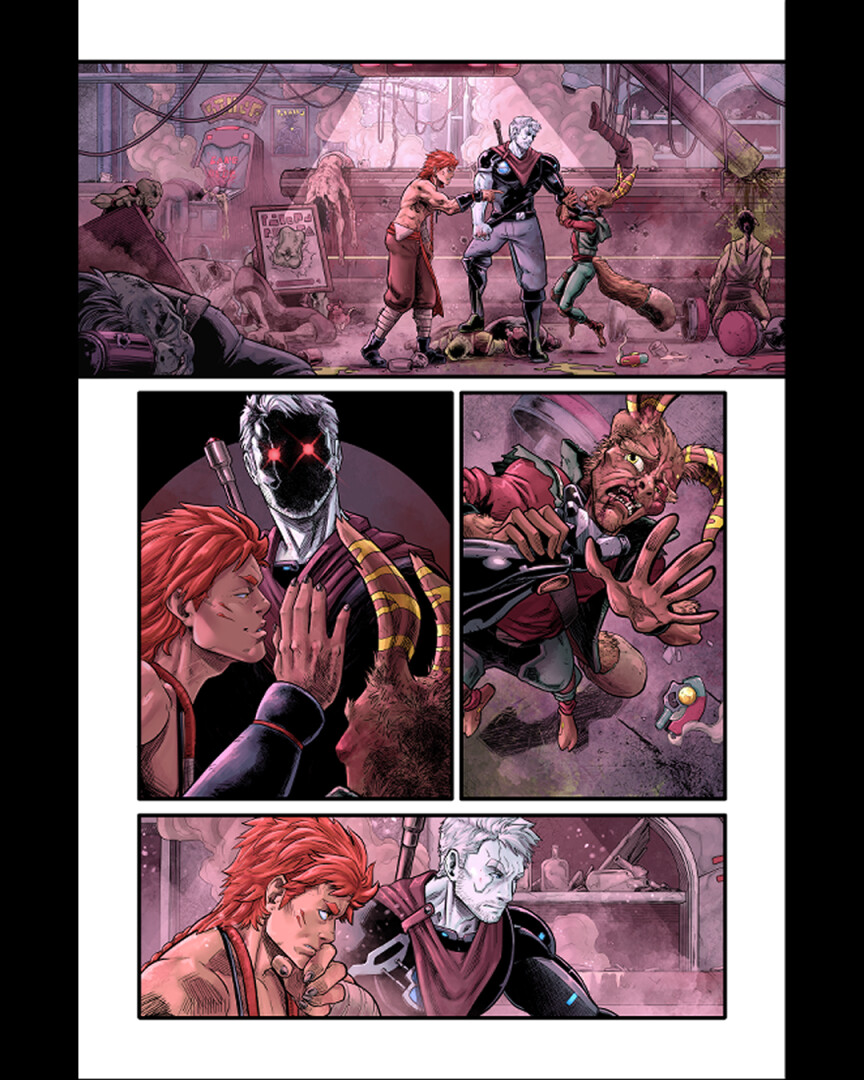 Dirty Deeds #1 - Interior Pages Preview