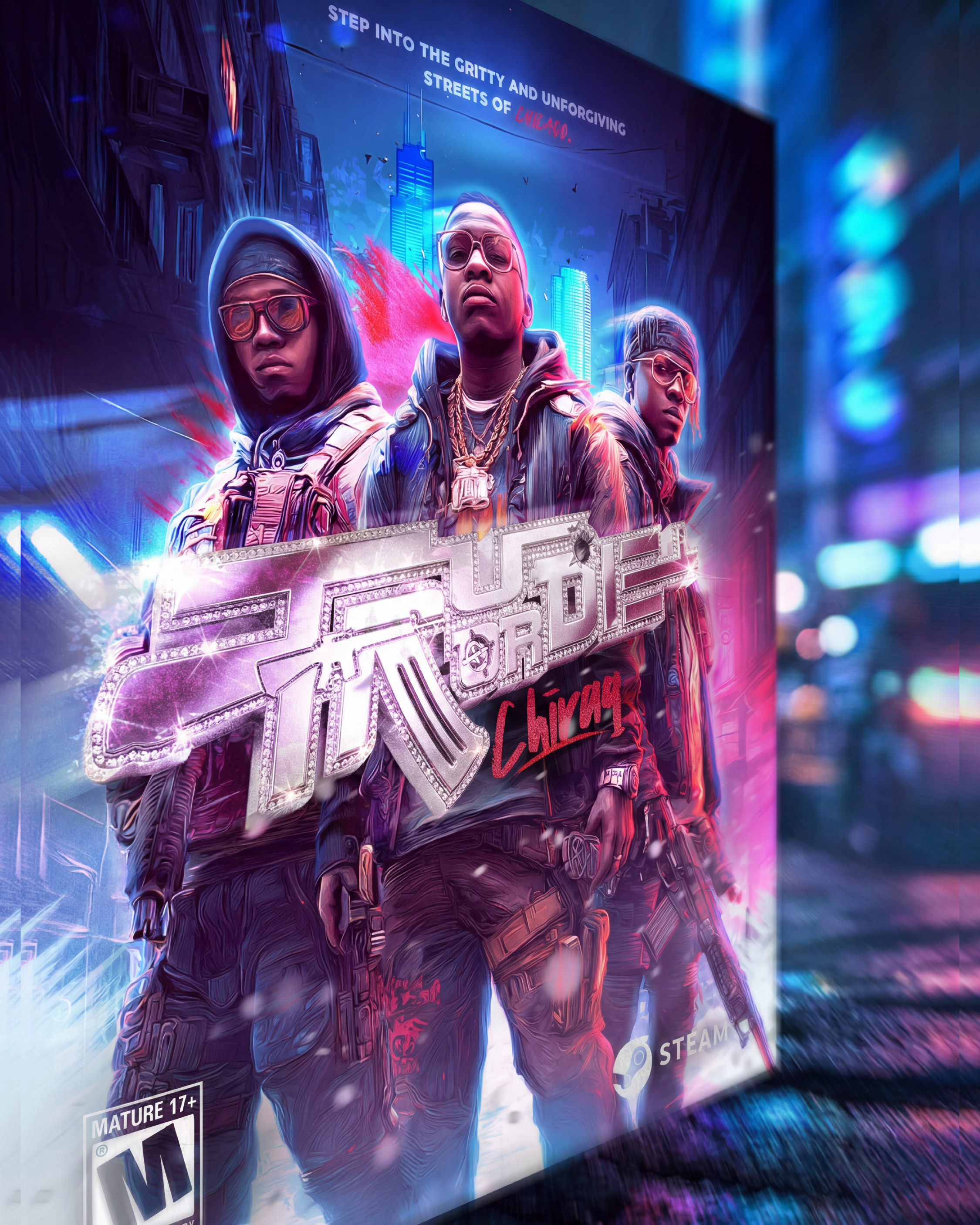 An alternate angle and composition exploring motion, depth, and visual energy.
This variation demonstrates the flexibility of the identity system across campaign assets