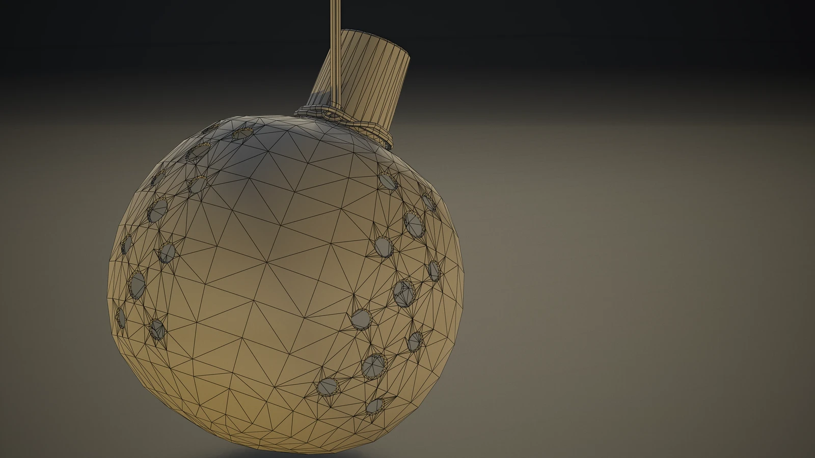 Terracotta Pot Wireframe
