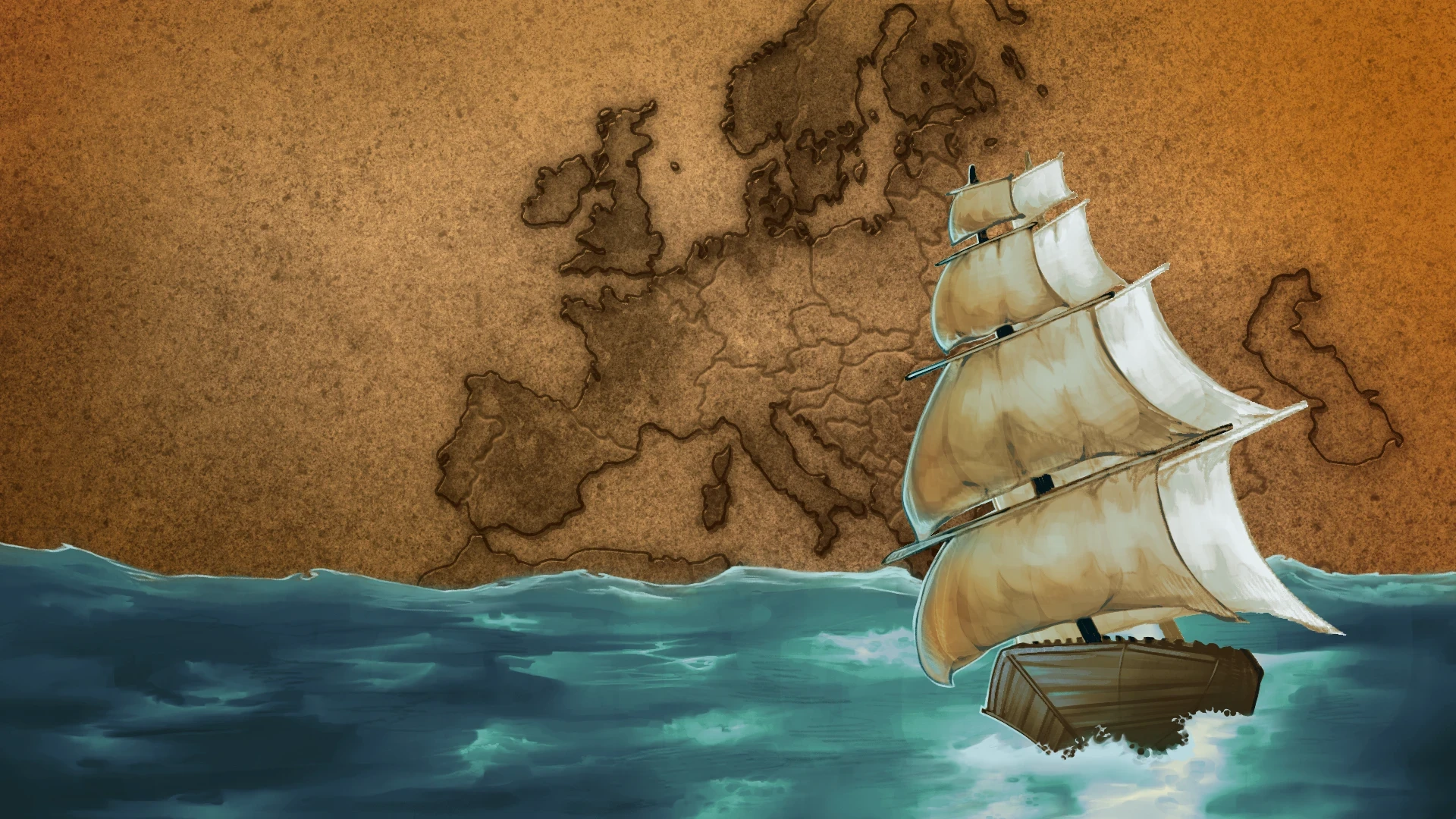 Start up screen splash illustration