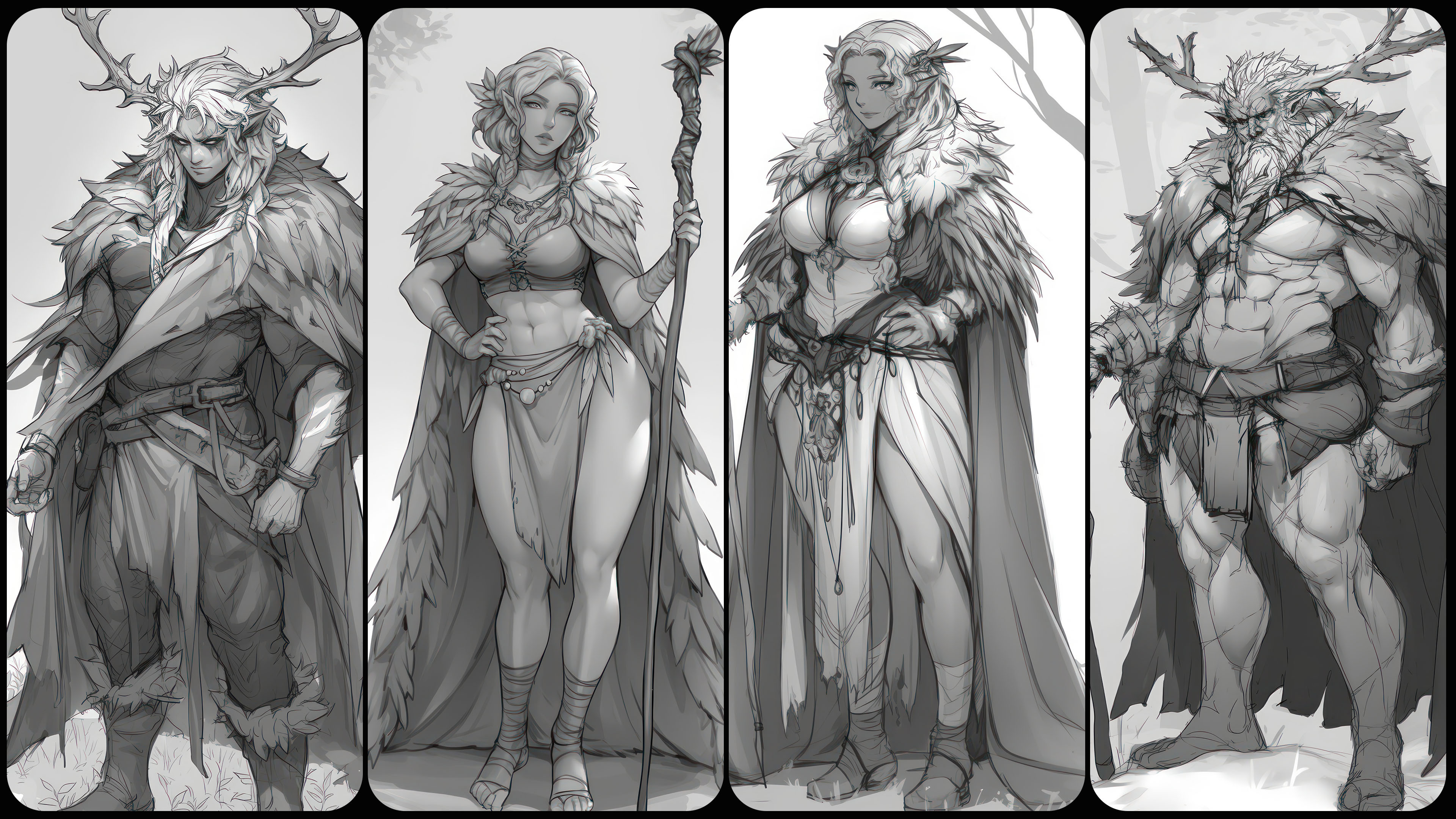 240 Druid - Sketch Reference Image Pack v.49 |4K|
https://www.artstation.com/a/52989485