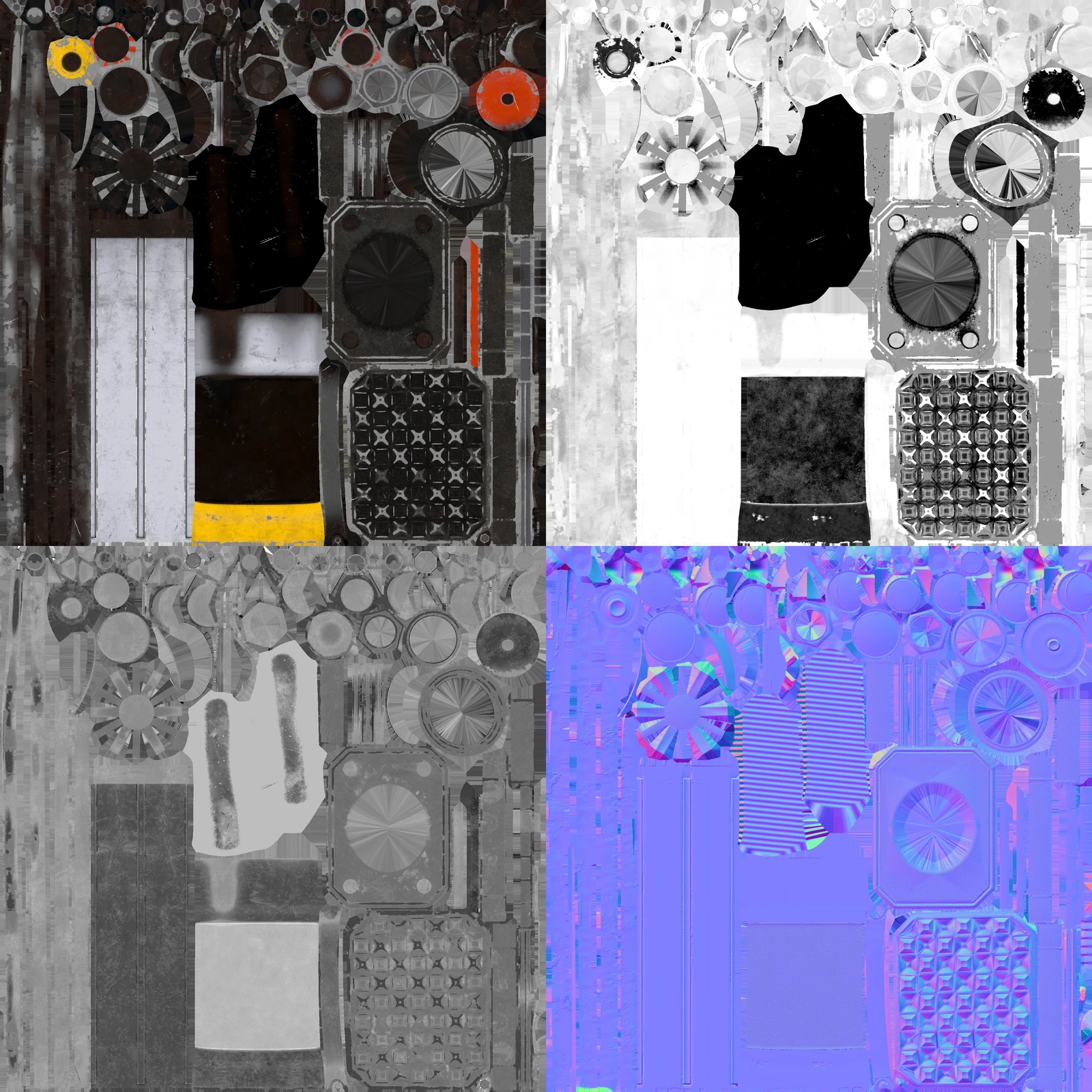 Texture Set 01 | PBR-Metallic Roughness