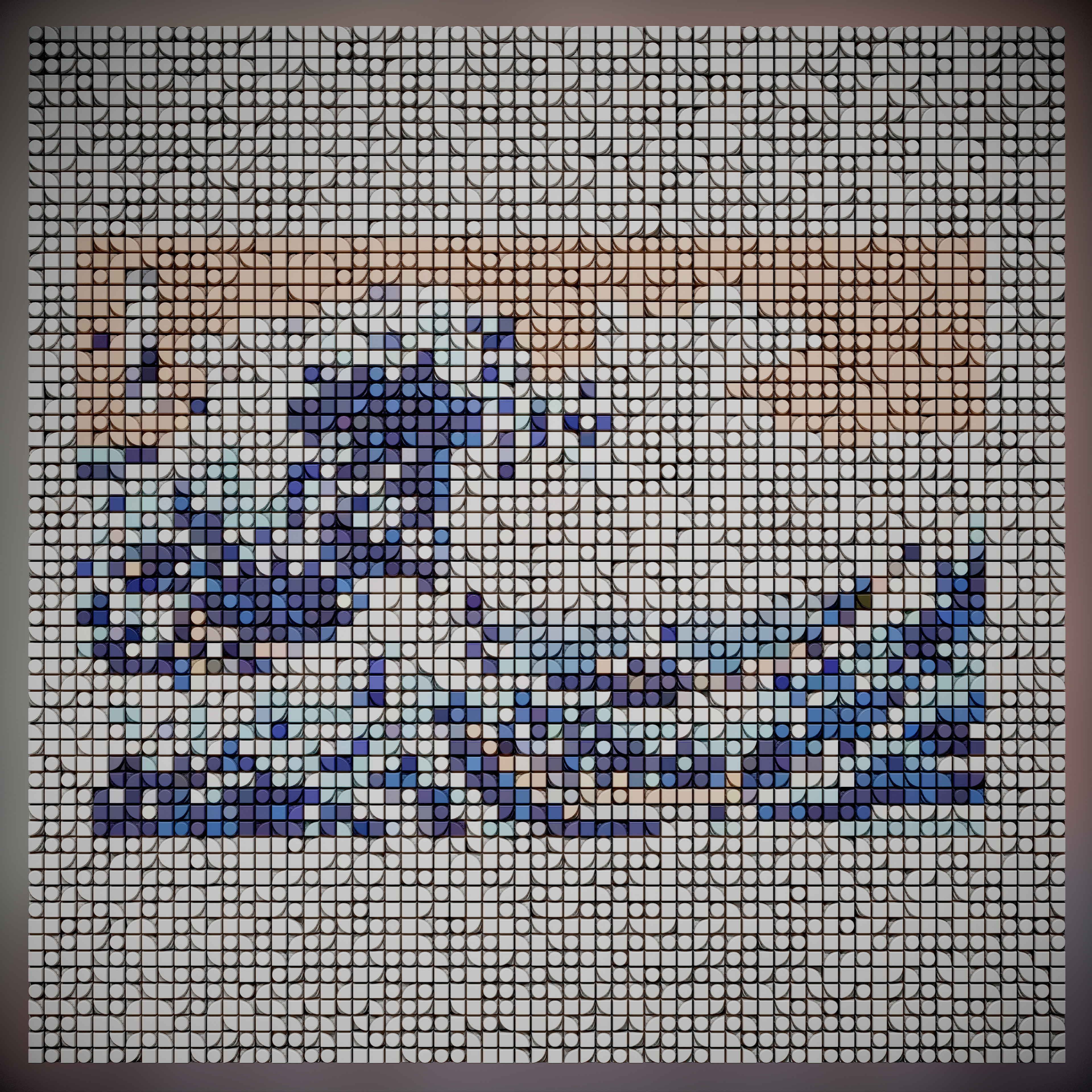 64 bit version of The Great Wave off Kanagawa
