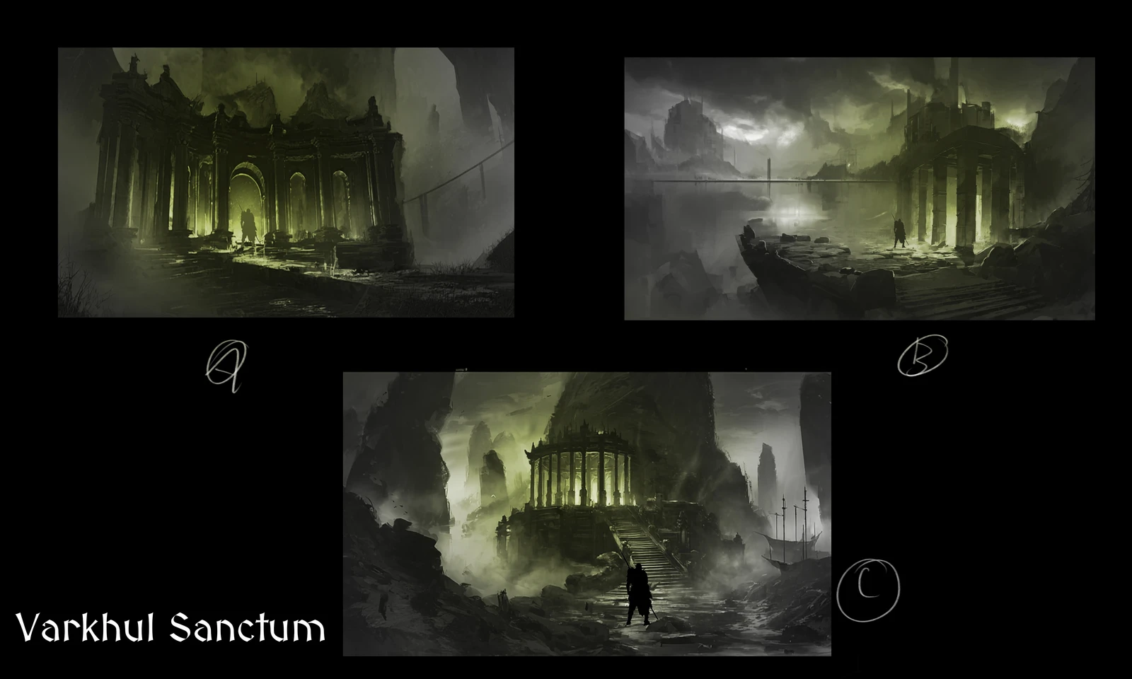 Concept Art Sanctum Game