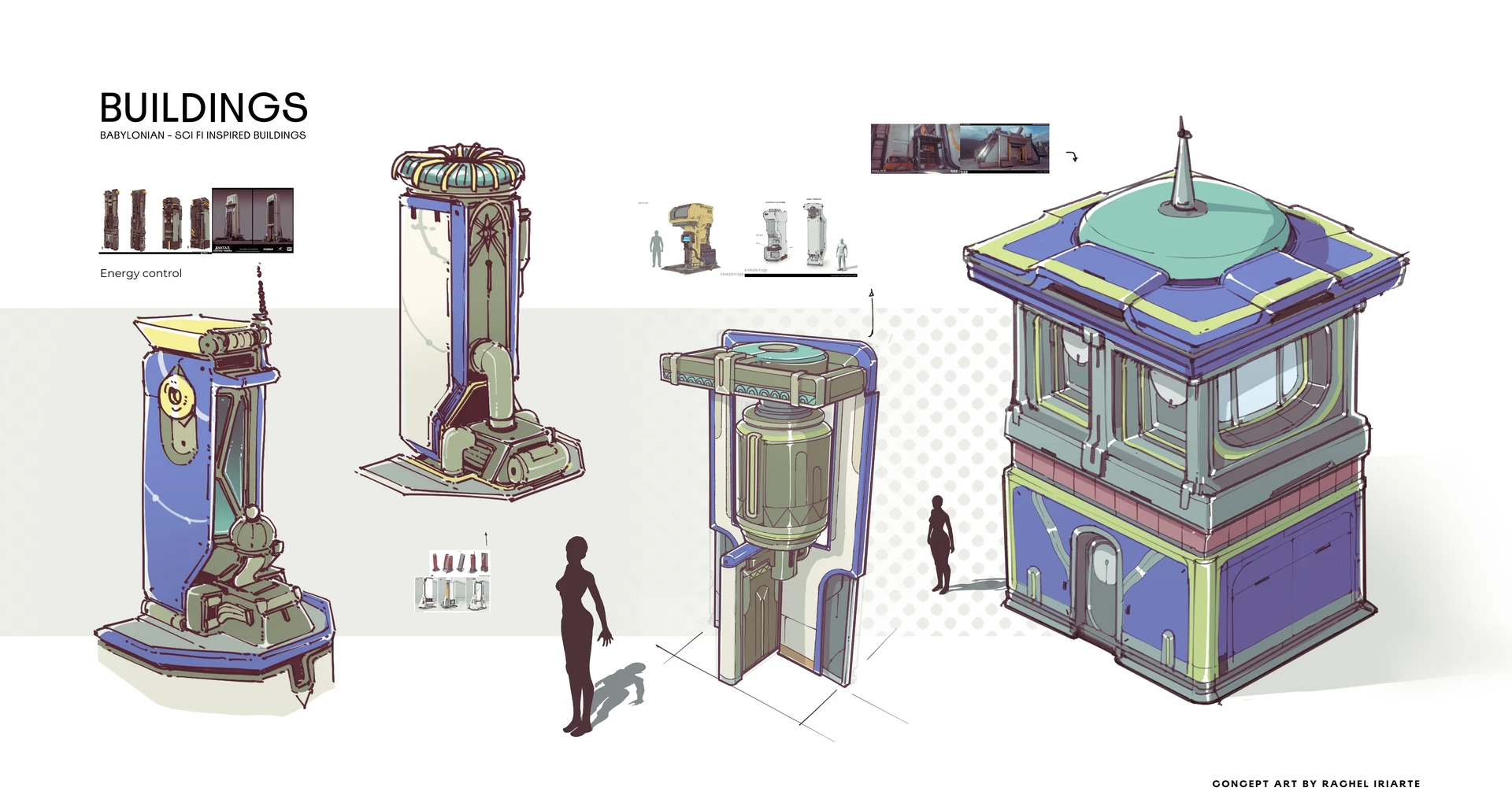 Babylonian Sci Fi Assets