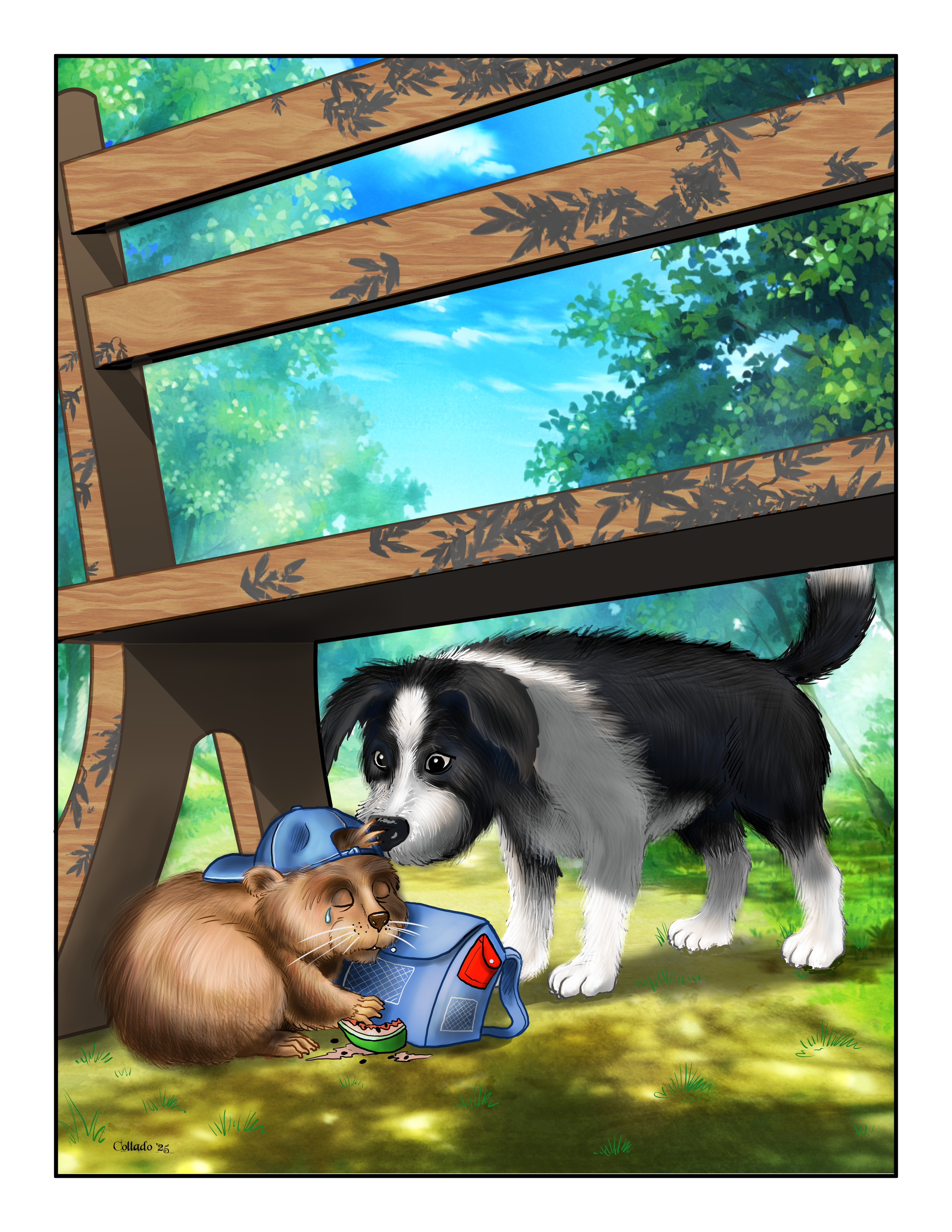 Inside story page Paulie and Sidney