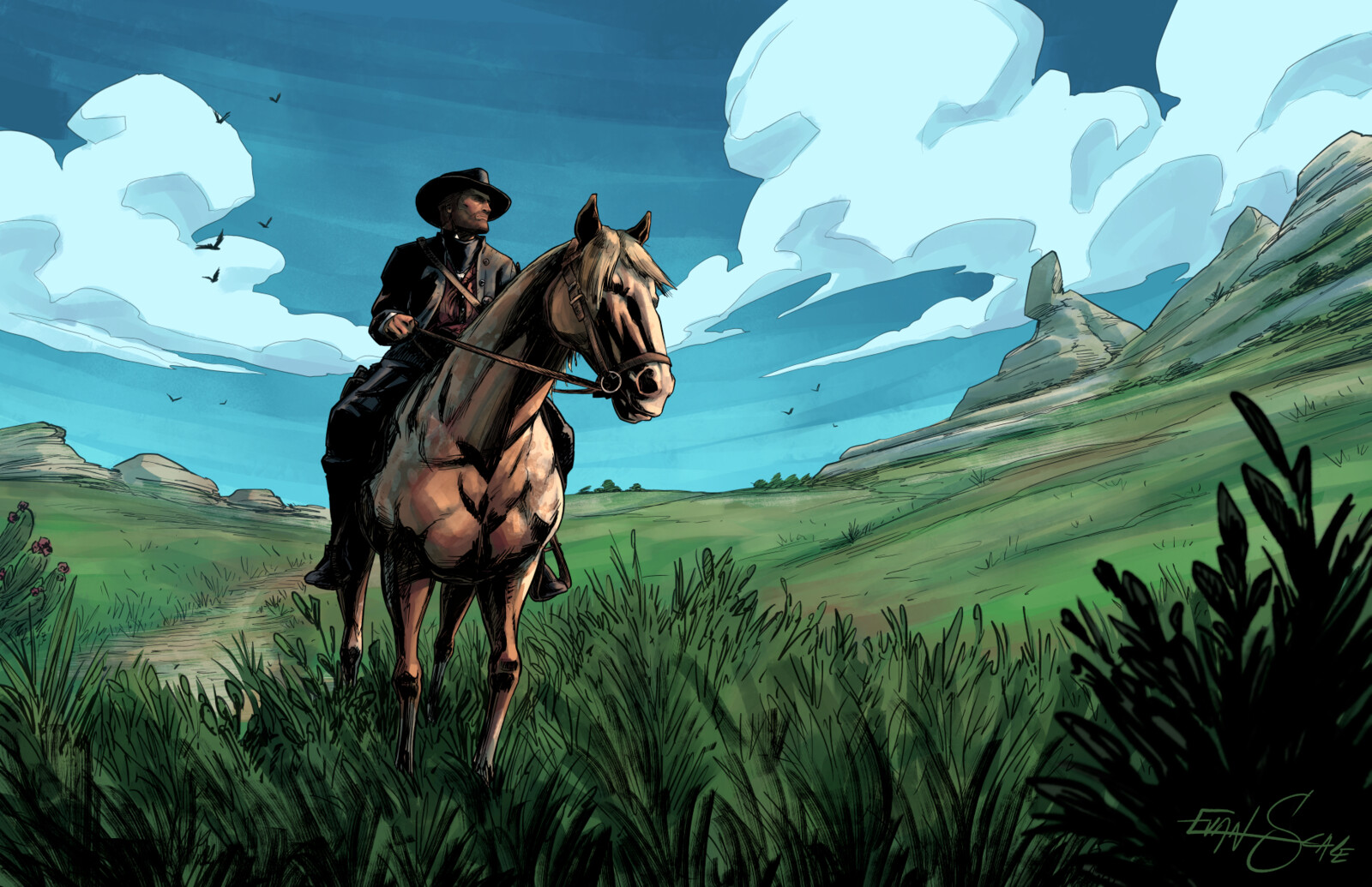 RDR2 - Fanart