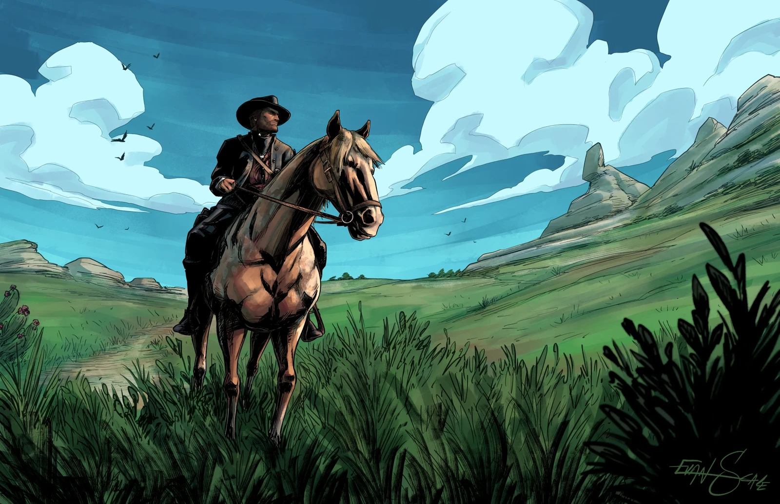 RDR2 - Fanart