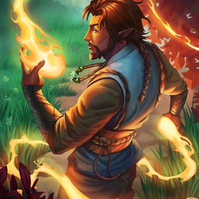 Forestborn Warden - Soul Masters TCG