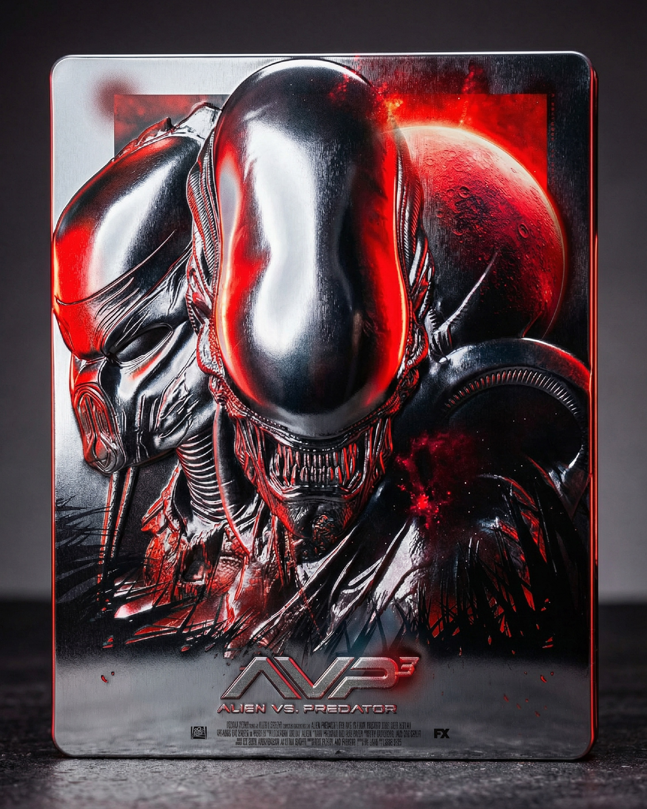 Glossy, higher-contrast packaging look - emphasizes highlights and gives the creatures a sharper, premium sheen