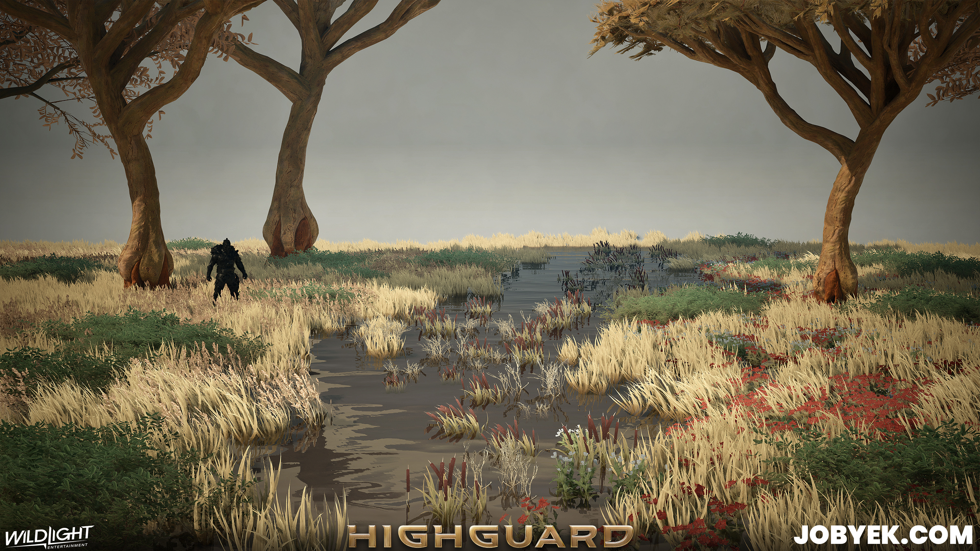 Foliage Recipe for Kingdom (Red flowers here were originally by Jason McKenzie and I re-used/tweaked)