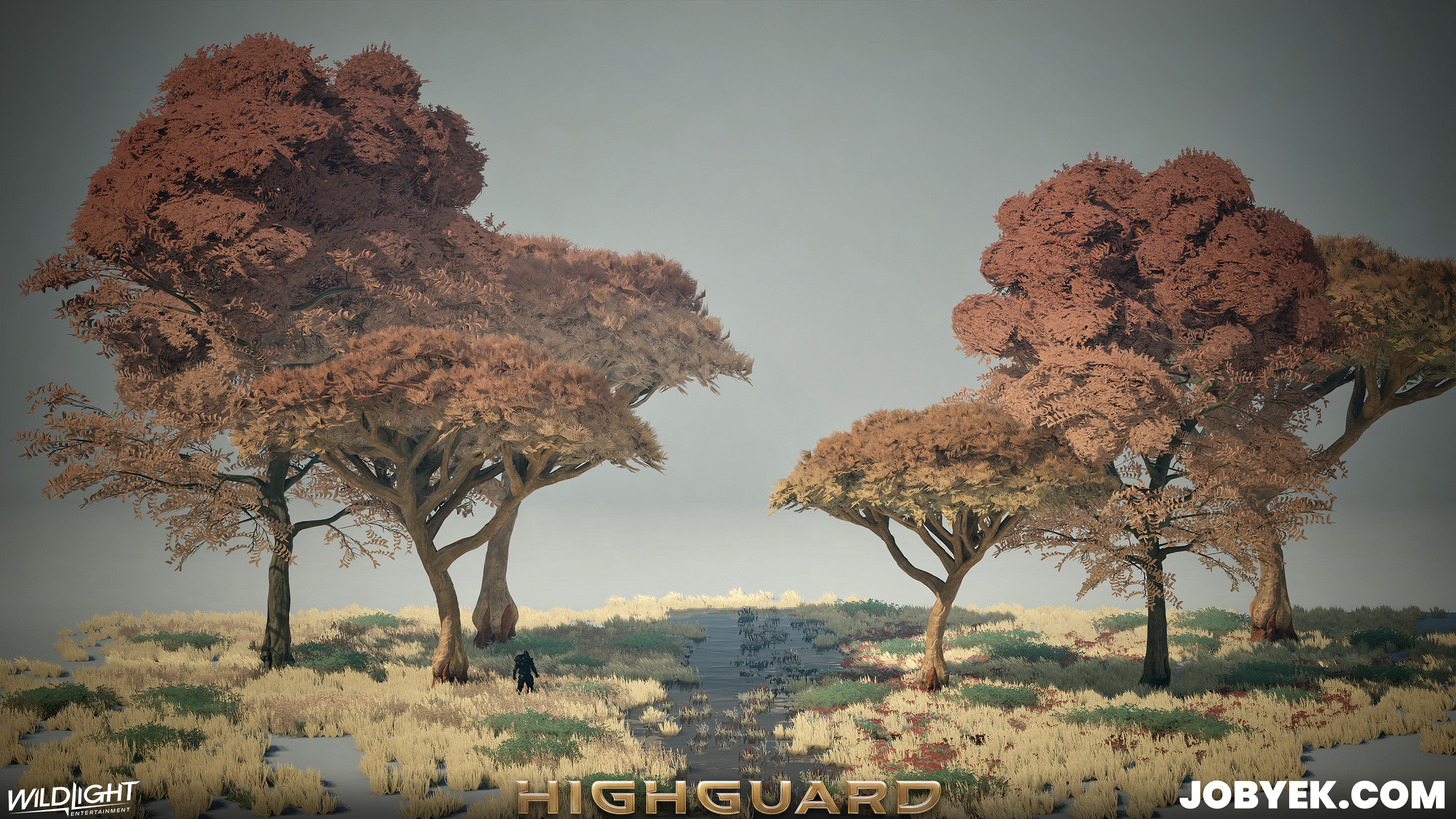 Foliage Recipe for Kingdom (Red flowers here were originally by Jason McKenzie and I re-used/tweaked)