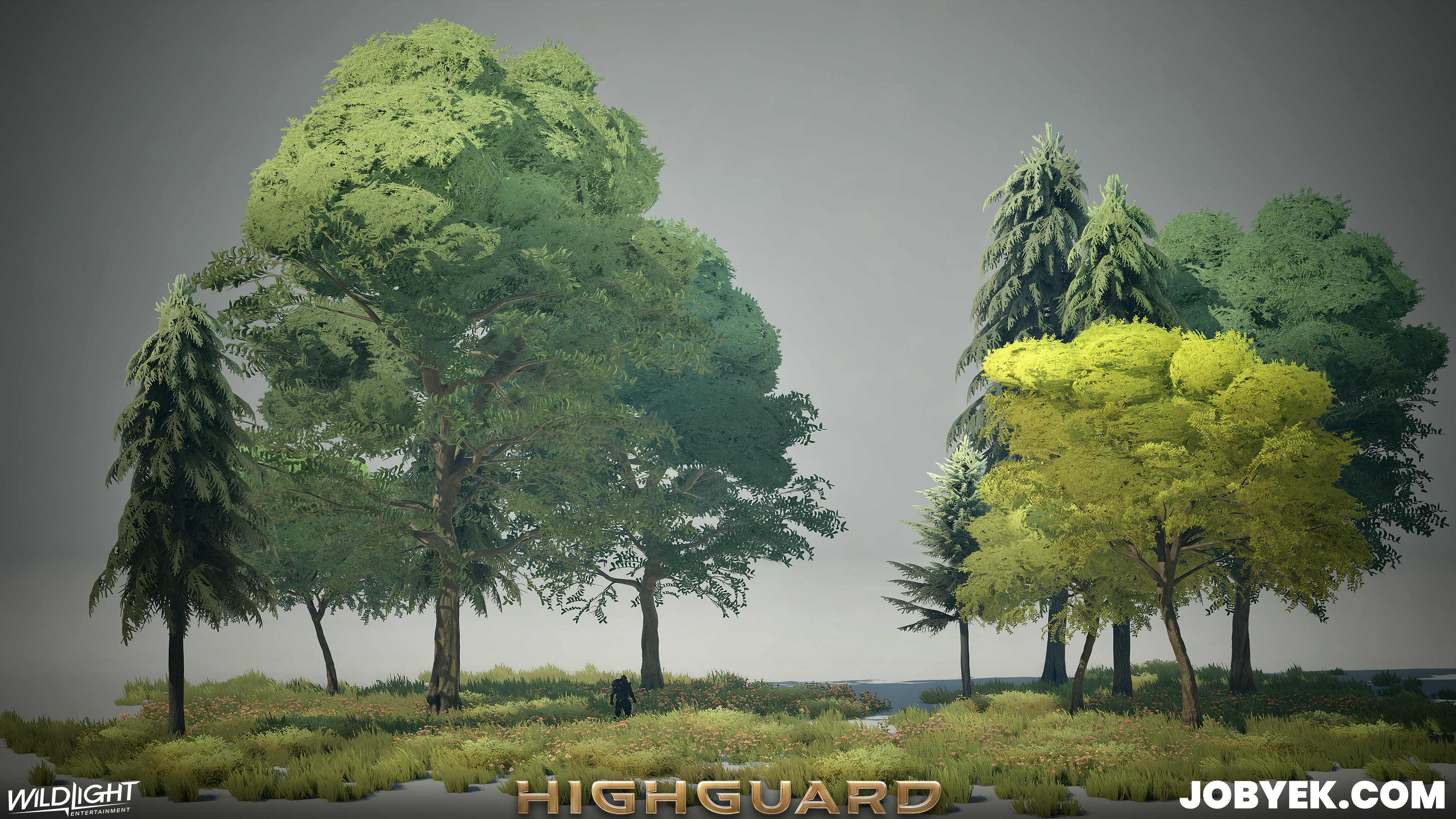 Foliage Recipe for Rivermark/Training (Pink flowers here were originally by Jason McKenzie)