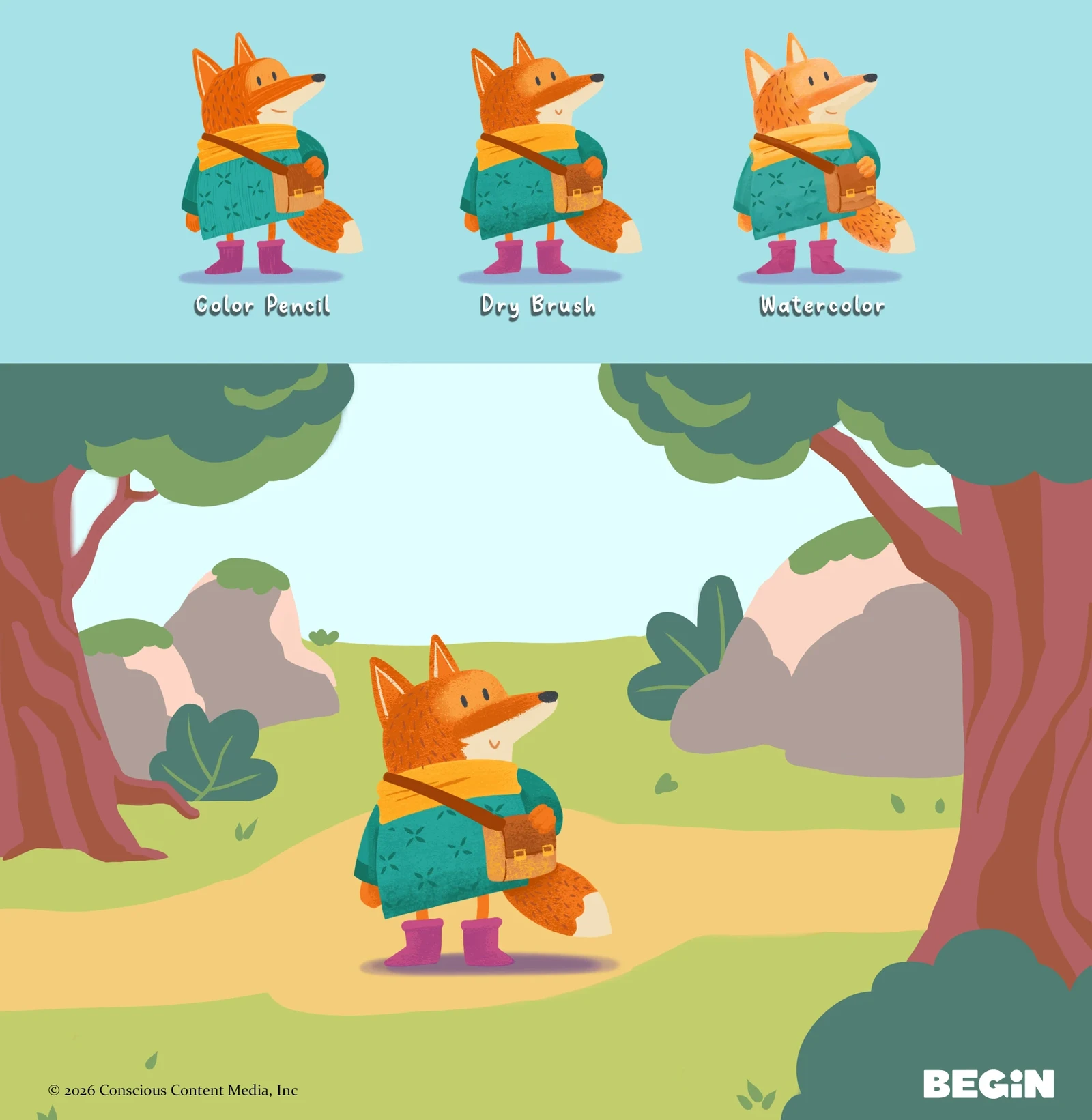 Foxy stylistic test