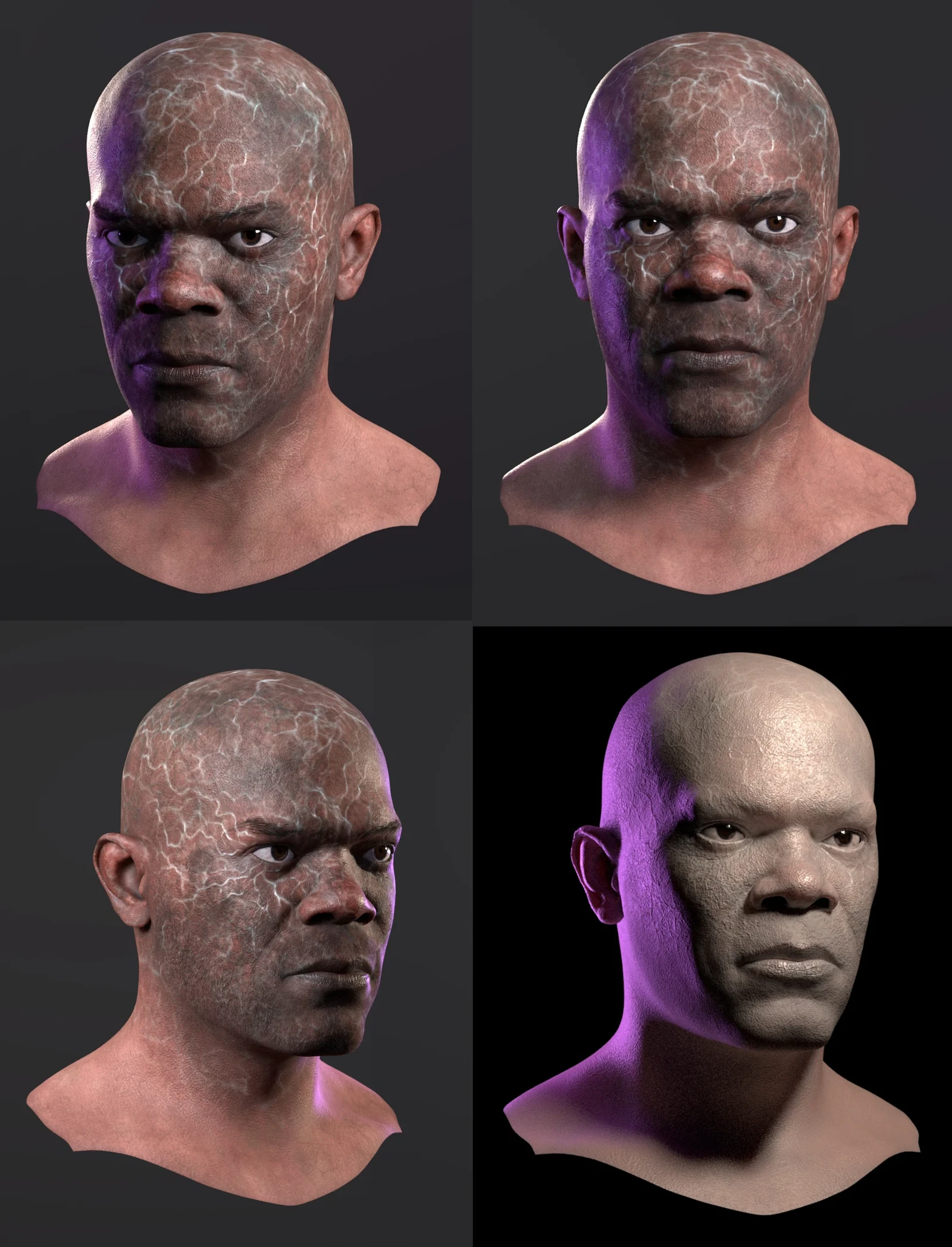 "Final" Textures. Updates were later made by Ruben Brown