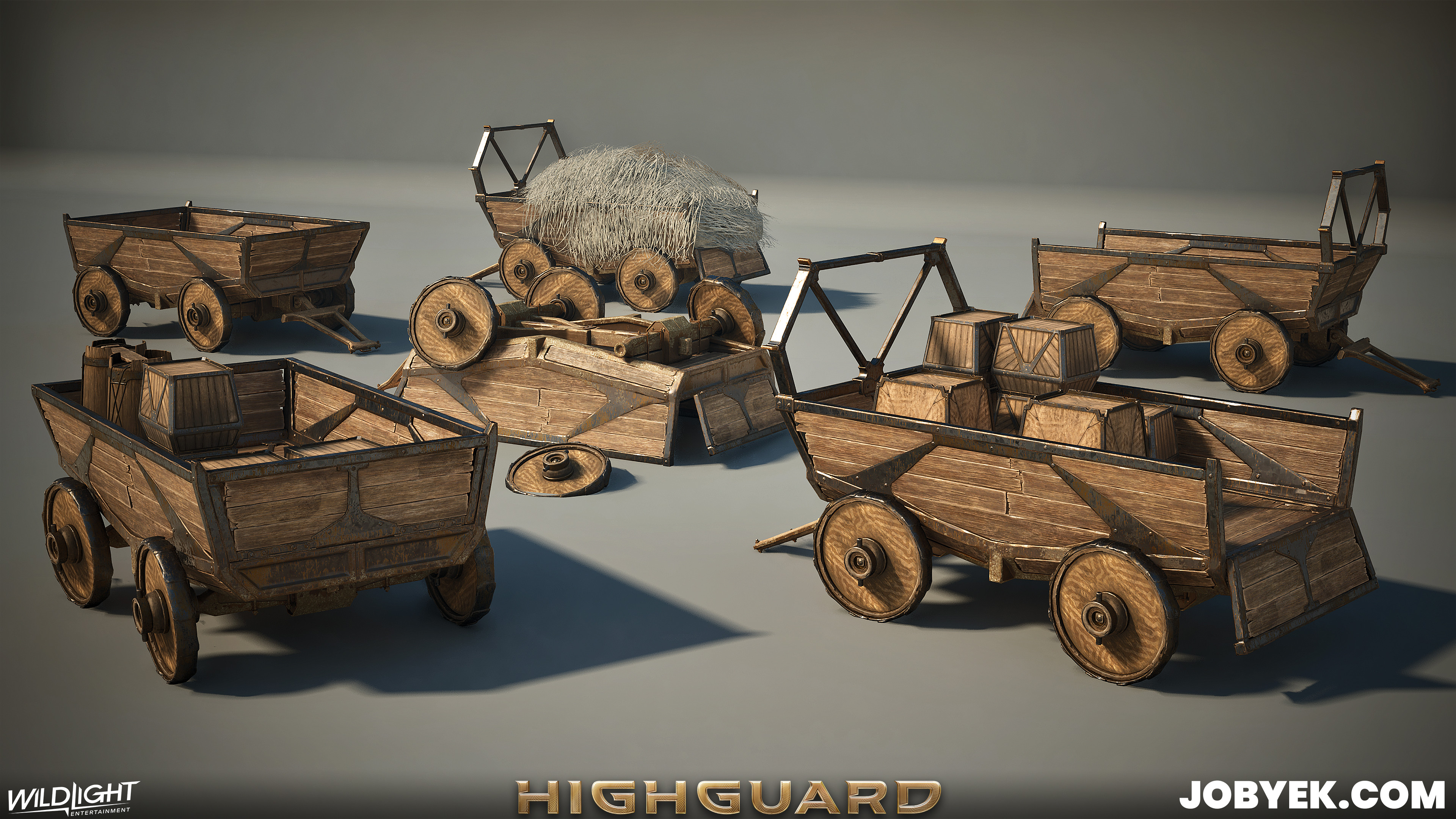 We were able to get a lot of wagon variations through Level Instances and Packed Level Actors!