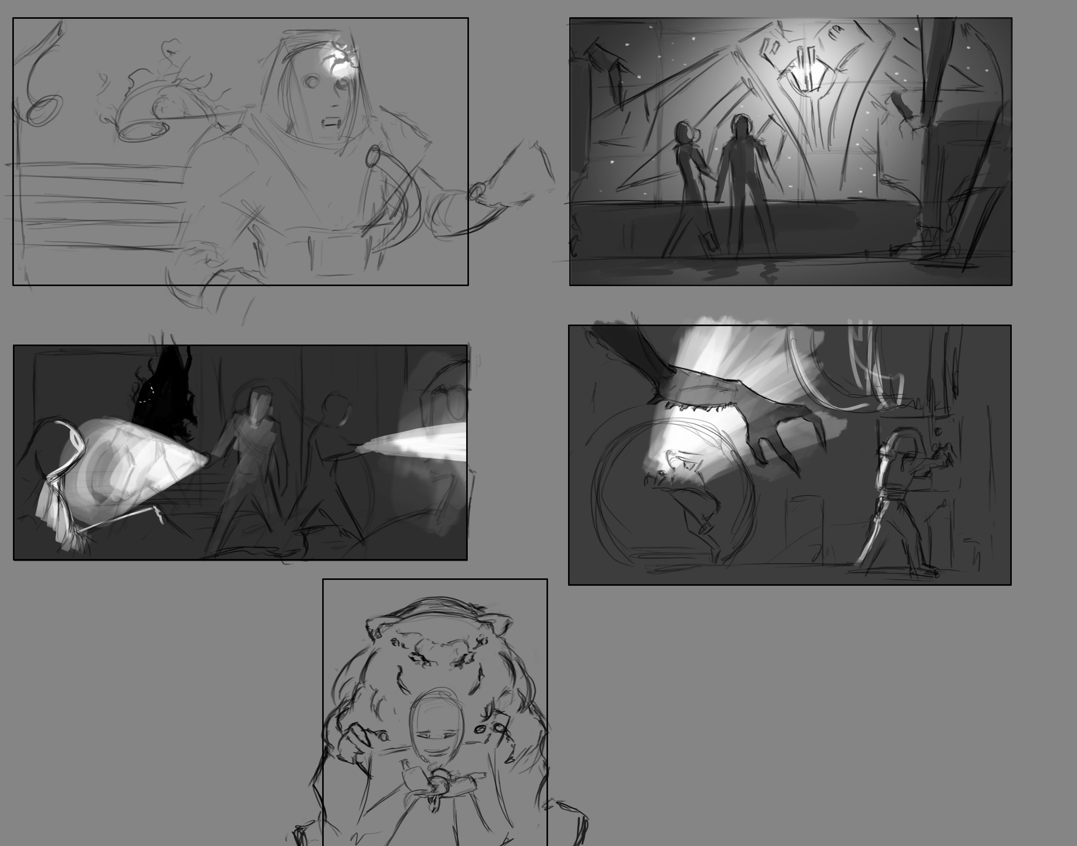 rough composition/ idea exploration 